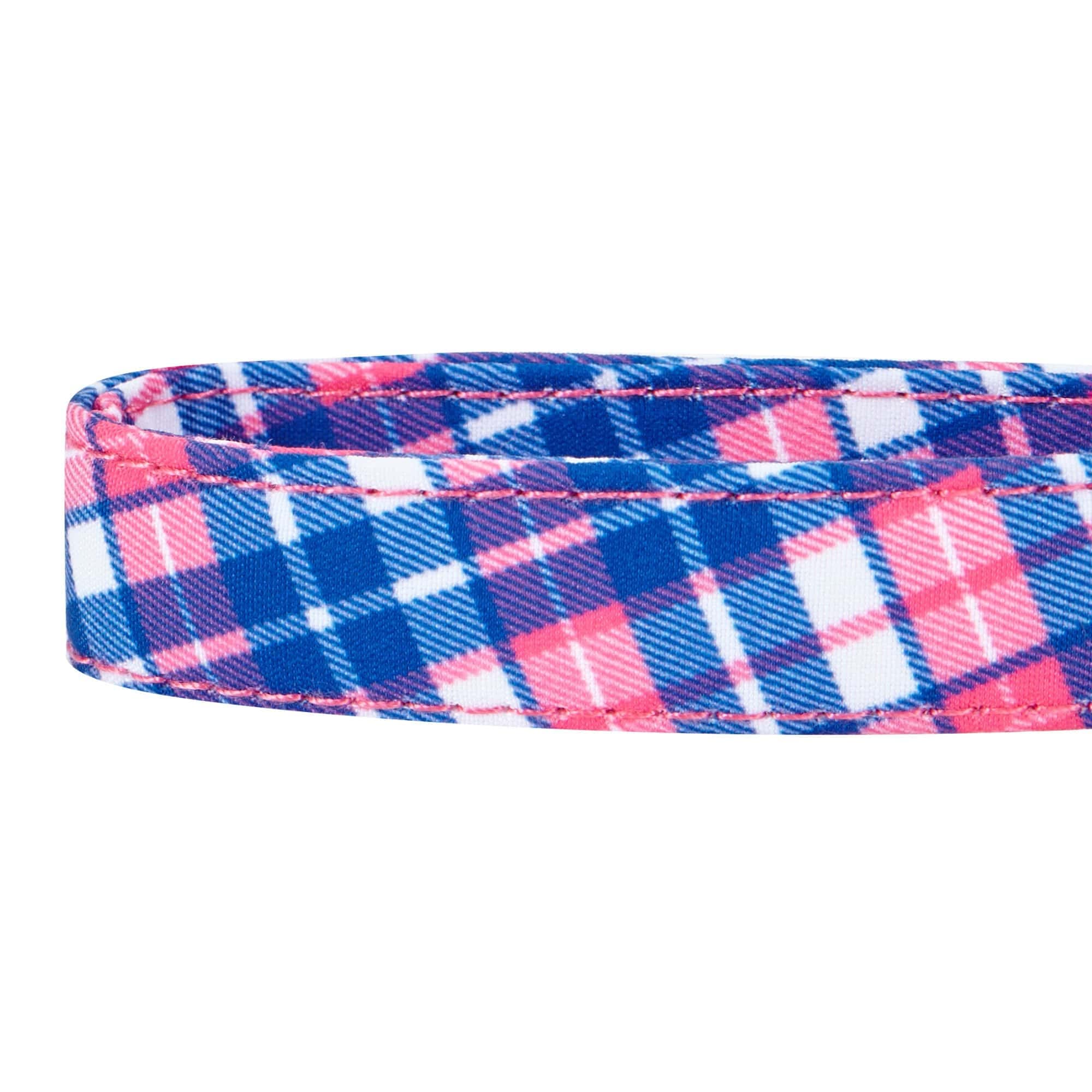 Blueberry Pet 4 Patterns Multiple Hues Scottish Plaid Style Adjustable Tie Dog Collar, Medium, Neck 14.5''-20''