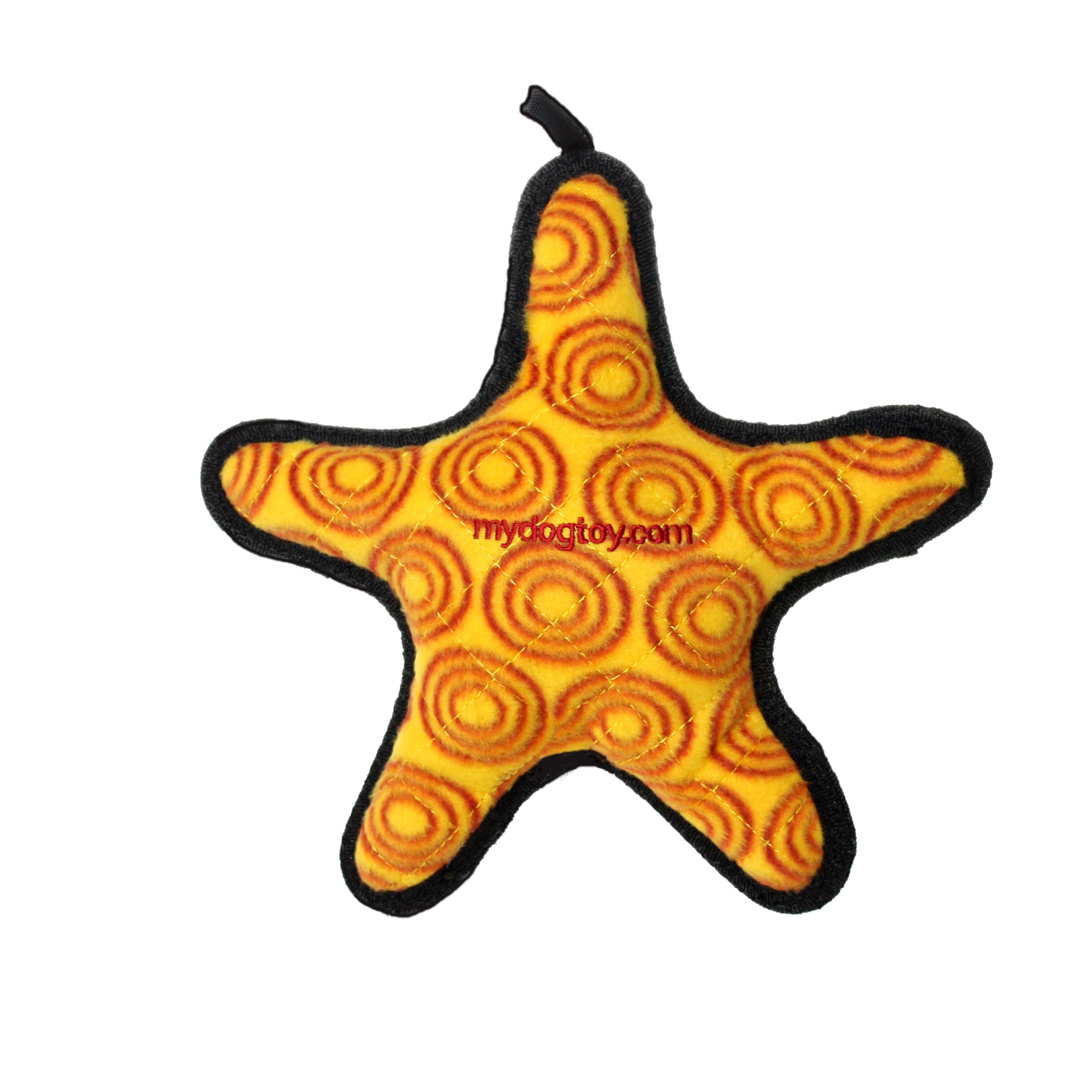 Tuffy - World'S Tuffest Soft Dog Toy - Ocean Starfish - Squeakers - Multiple Layers. Made Durable, Strong & Tough. Interactive Play (Tug, Toss & Fetch). Machine Washable & Floats