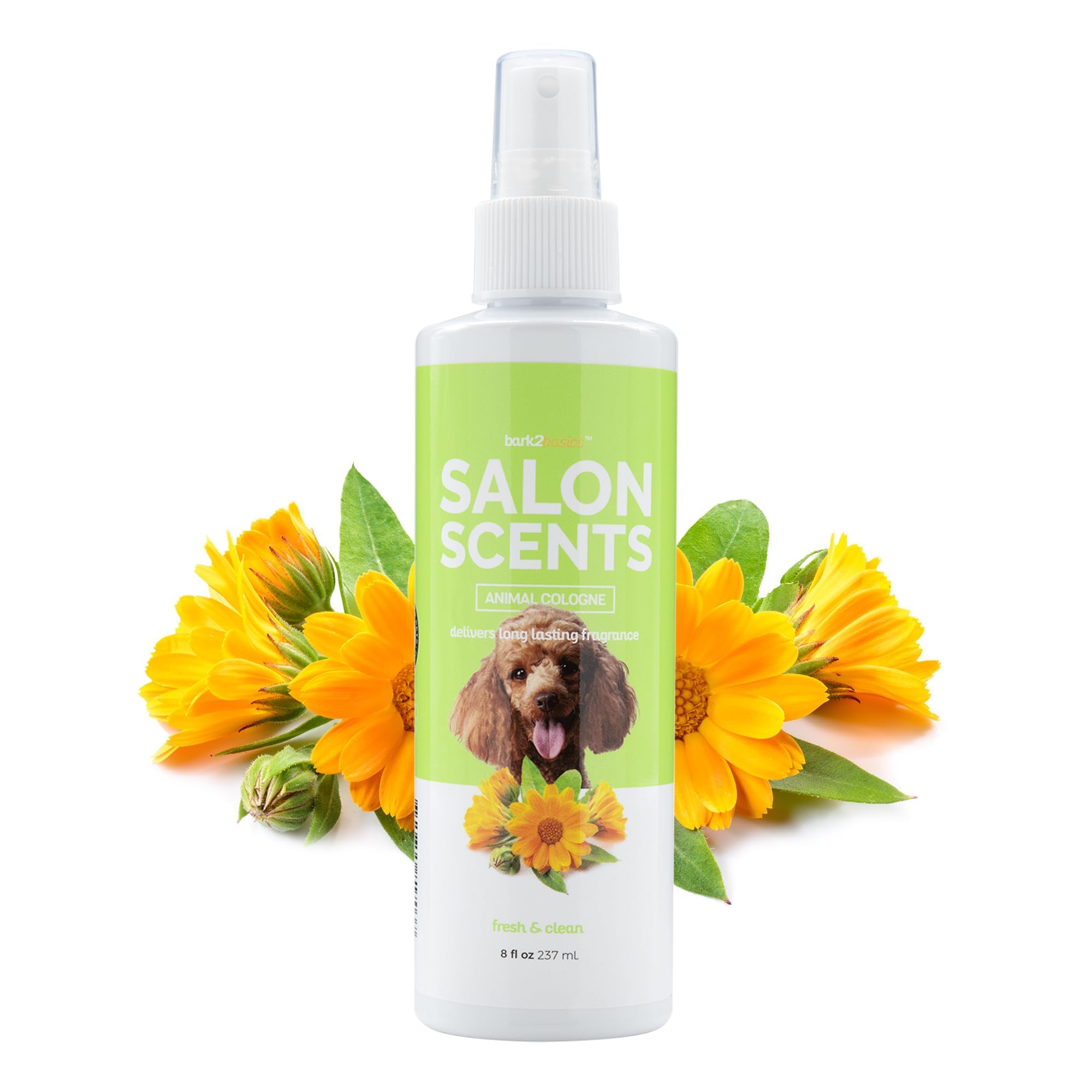 Bark2Basics Salon Scents Pet Grooming Cologne - 8 Oz, Natural Professional Groomer Perfume For Dogs And Cats, Long Lasting, Made