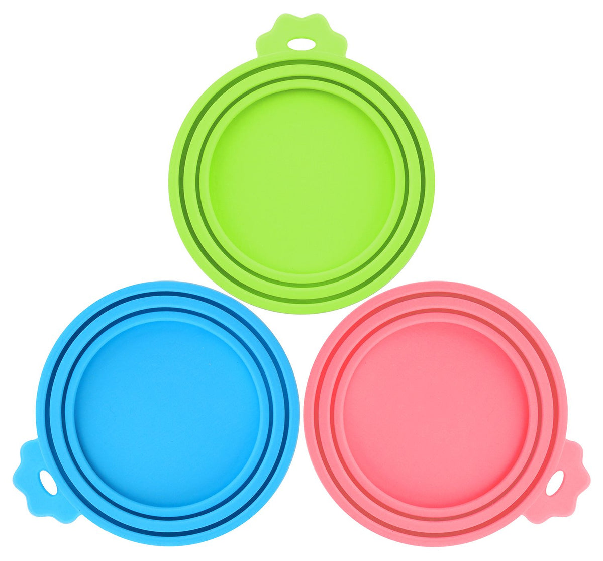 Pet Food Can Covers-Comtim 3 Pack Silicone Can Lids Caps For Dog Cat Wet Food,Universal Size Fit Most Standard Size Canned Dog And Cat Food