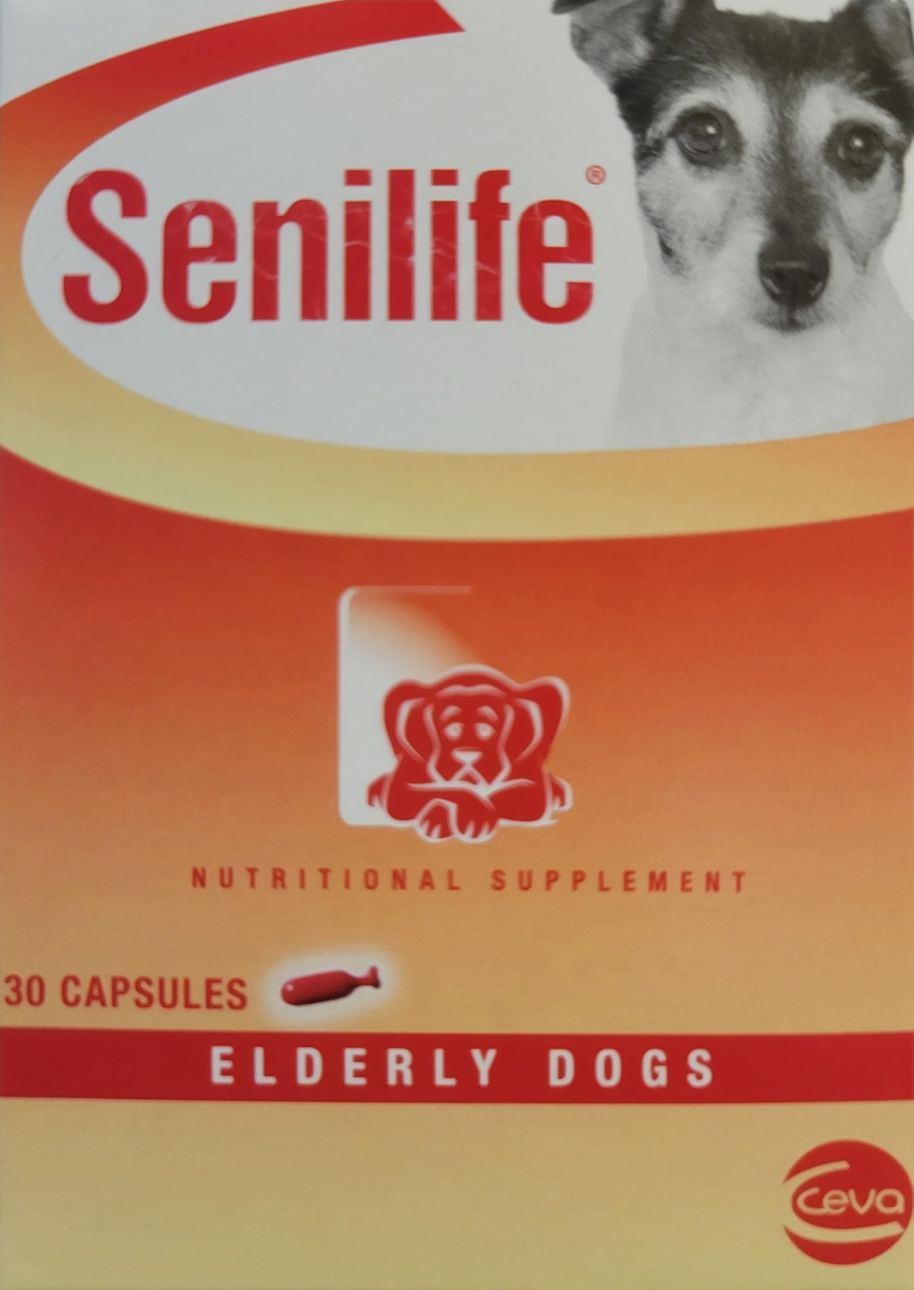 SEGMINISMART CEVA Animal Health D59010B Senilife Nutritional Supplement for Elderly Dogs- 30 capsules/ box