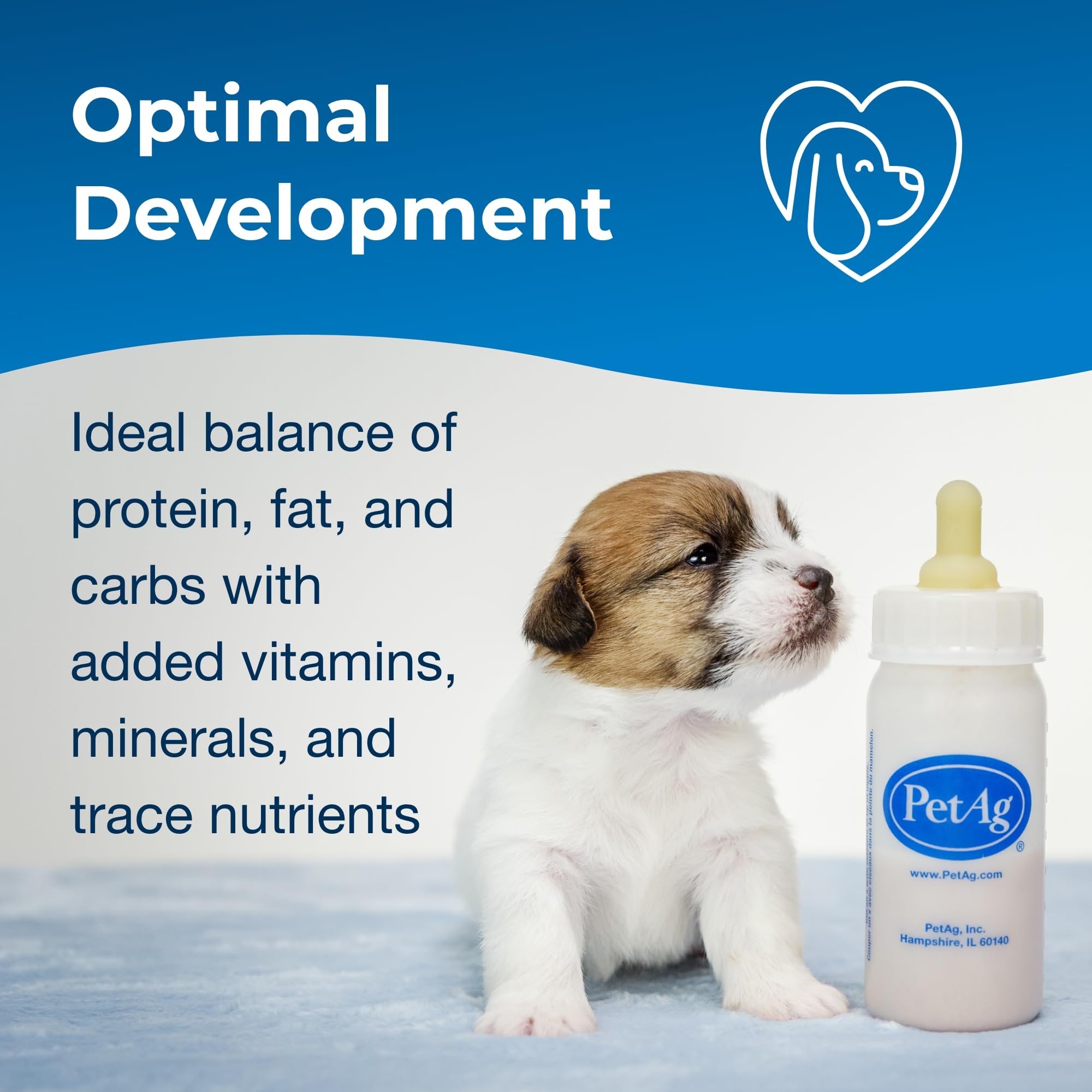 Pet-Ag Esbilac Puppy Milk Replacer Powder - 28 oz - Powdered Puppy Formula with Prebiotics, Probiotics & Vitamins for Puppies Ne