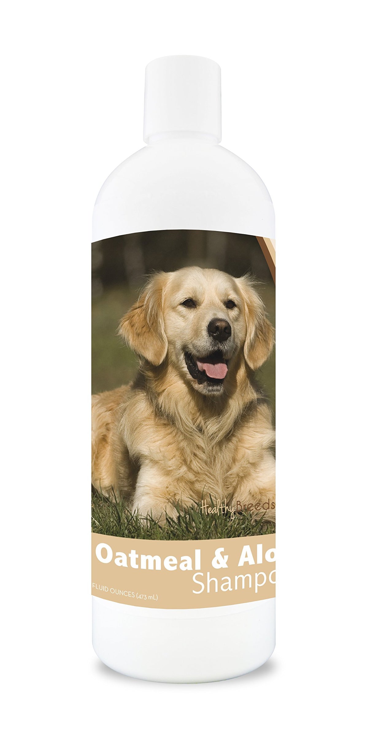 Healthy Breeds Golden Retriever Oatmeal Shampoo With Aloe 16 Oz