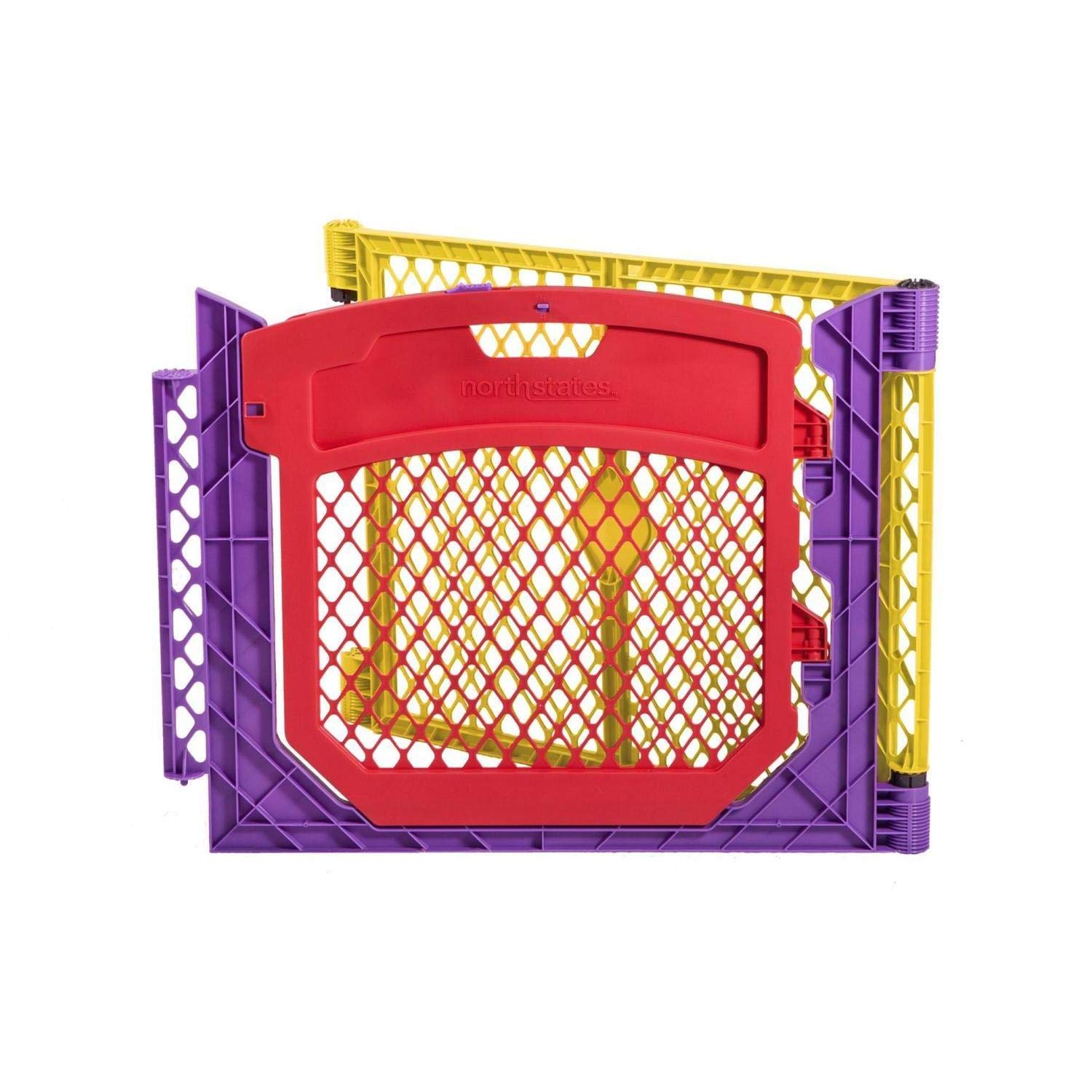 Toddleroo by North States Superyard Colorplay Ultimate 2 Panel Extension, Made in USA: Increases play space up to 34.4 sq. ft. (