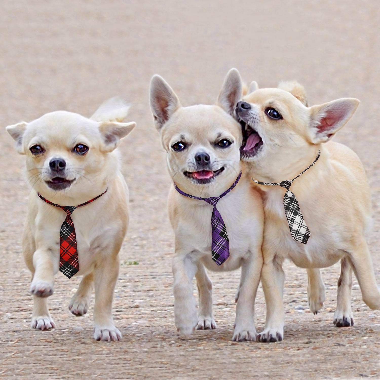 Dog Ties For Large Dogs, Segarty Pet Neck Tie, With Adjustable Collar, Bulk Bow Ties Bowties Necktie Grooming Accessories For Girl Boy Dog Valentines Holiday Birthday Wedding Cosplay Costumes