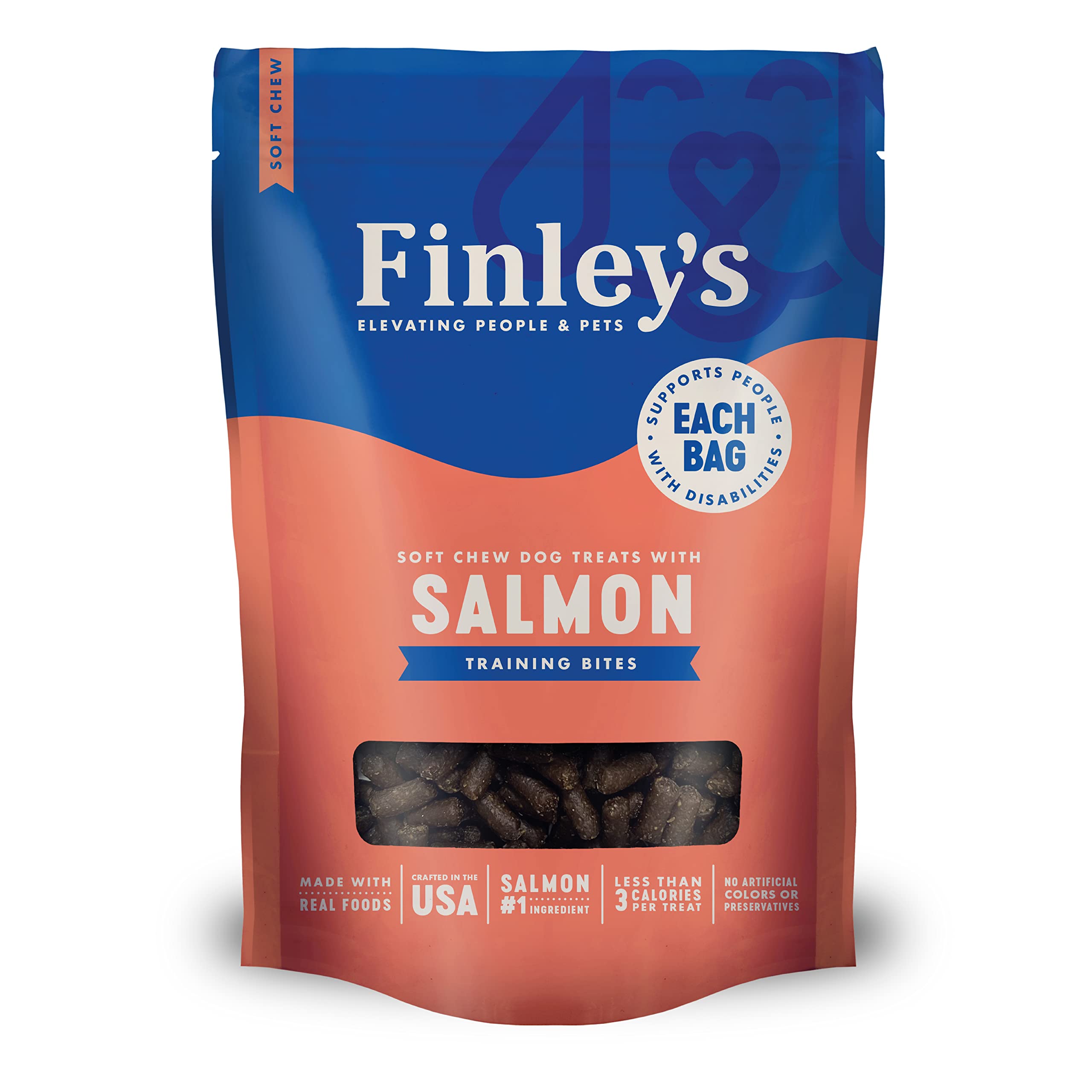 FNLY DOG TRNG BTS SALMON ( 6 X 16 OZ   )