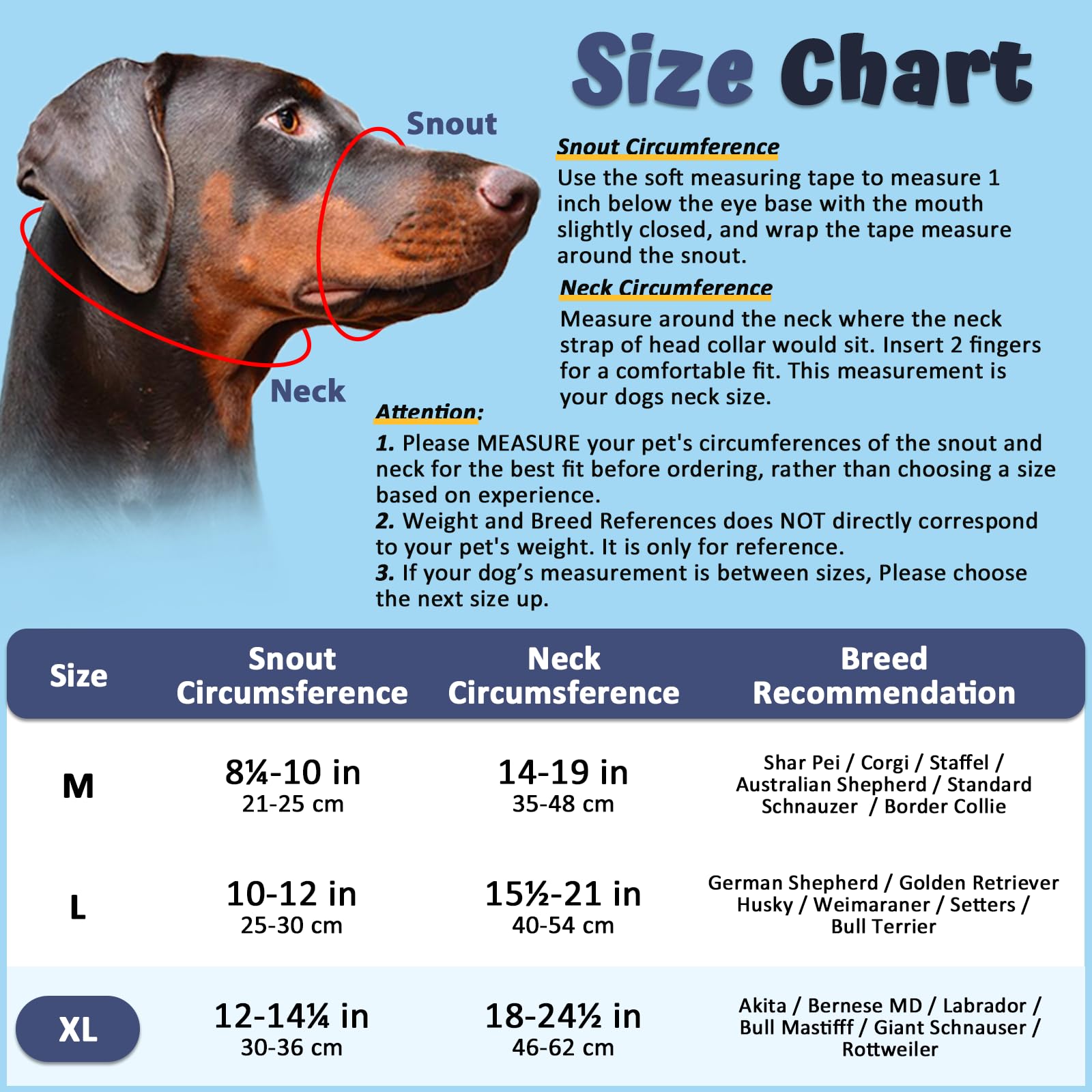 Barkless Dog Head Collar, Soft No Pull Head Halter, Reflective Muzzle Leash With Safety Link, Adjustable Headcollar, Padded Nose