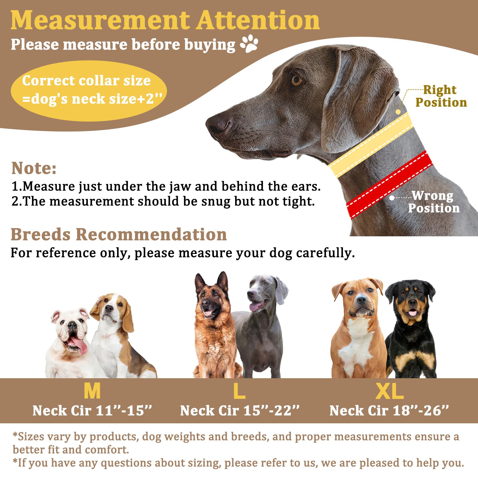 Mayerzon Martingale No Pull Dog Collar, Patented Reflective Walking Collar With Buckle For Large Medium Dogs Pitbull Belgian Mal