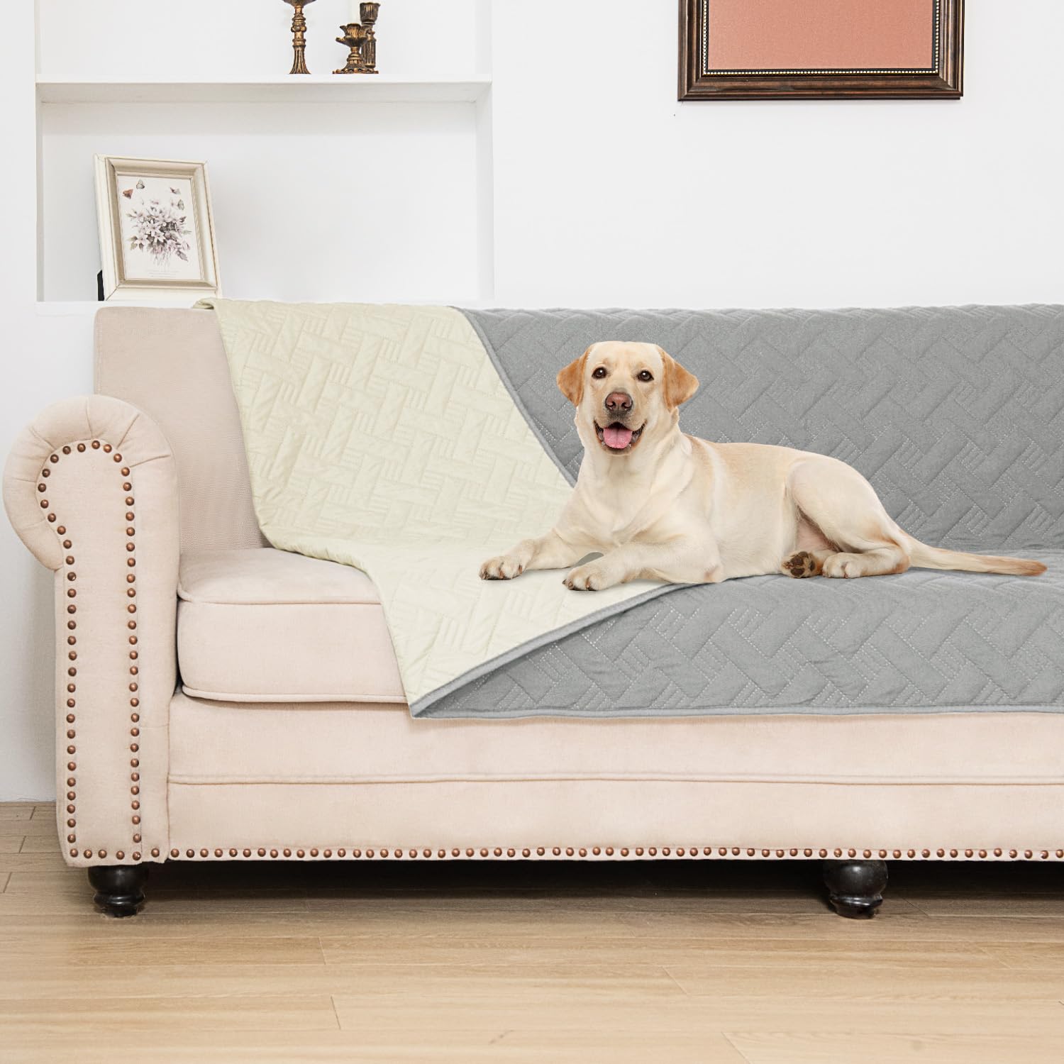 BOCTOPUG Dog Bed Cover for Pets - Blankets Rug Pads for Couch Protection Waterproof Bed Covers Dog Blanket Furniture Protector R