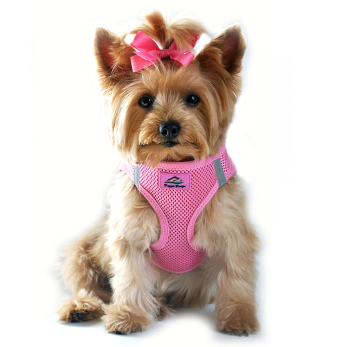 Doggie Design Dog Harness - No Choke Dog Harness, Dog Vest, Mesh Polyester, Pet Harness, Simple Step In And Go Design, Harness For Dog - Candy Pink, Xs