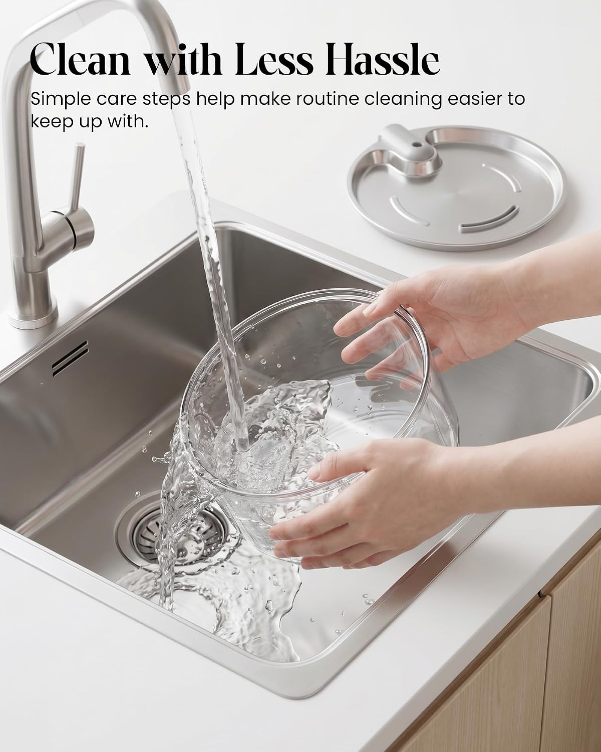 Glass Pet Water Fountain 108 oz for Cats & Small-Medium Dogs, Quiet Pump