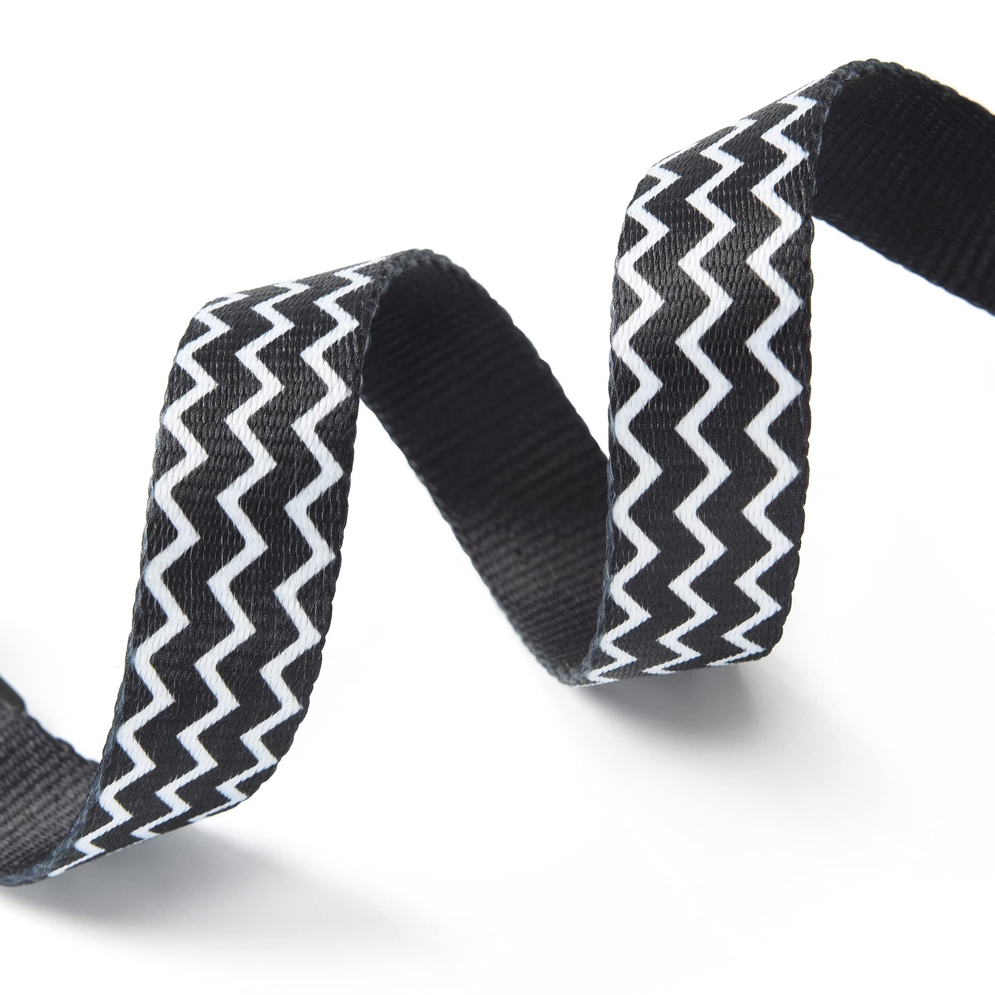 Mile High Life Dog Collar | Cute Puppy Collars | Lightweight Girl Dog Collar | Soft Boy Dog Collars | W Geometric Plaid Wave Line Pattern (Black Plaid, Large)