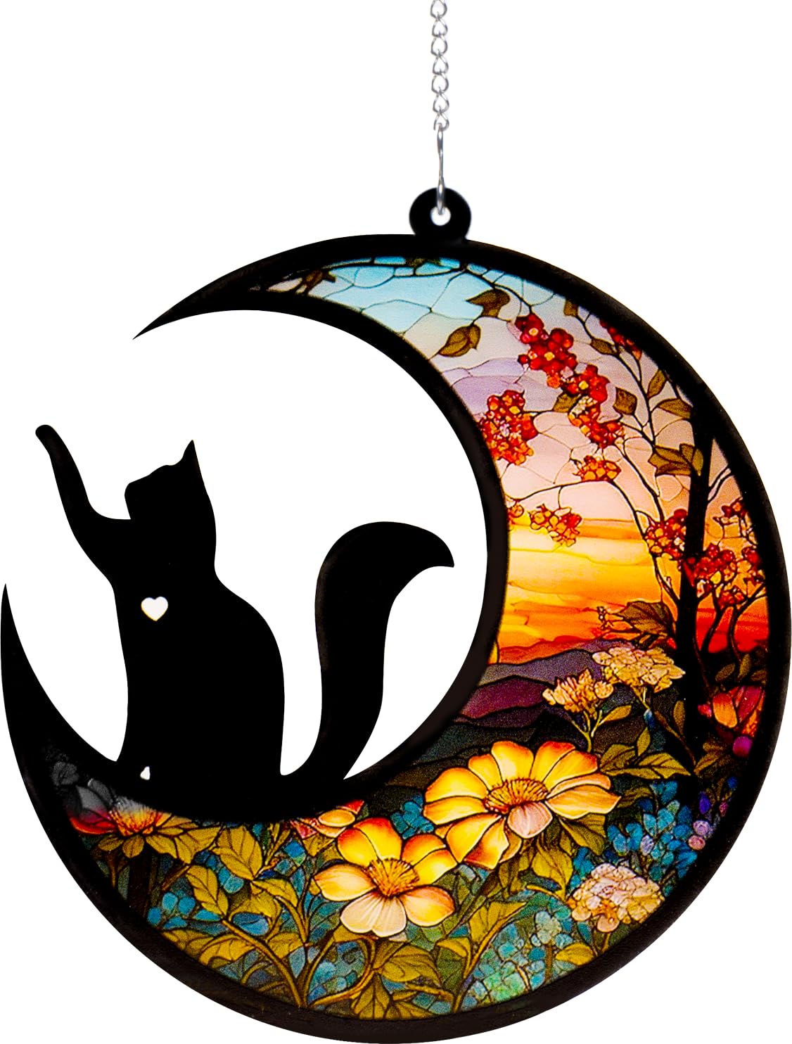 Deerzone Dog Memorial Suncatcher,Pet Sympathy Gifts,Dog Memorial Gifts For Loss Of Dog,Personalized Dog Pass Away Gifts With Nam