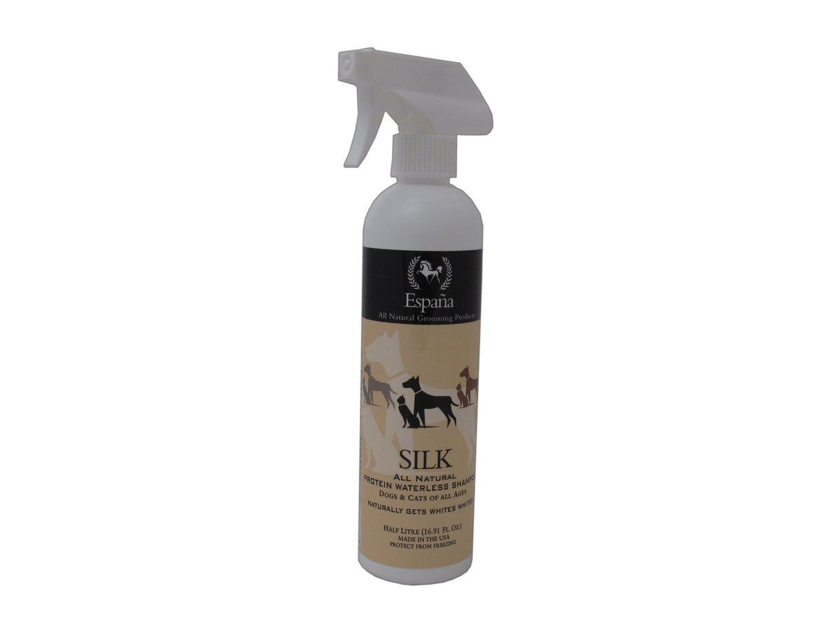 Espana Silk Esp0215Dc Specially Formulated Silk Protein Waterless Shampoo For Dogs And Cats, 16.91-Ounce