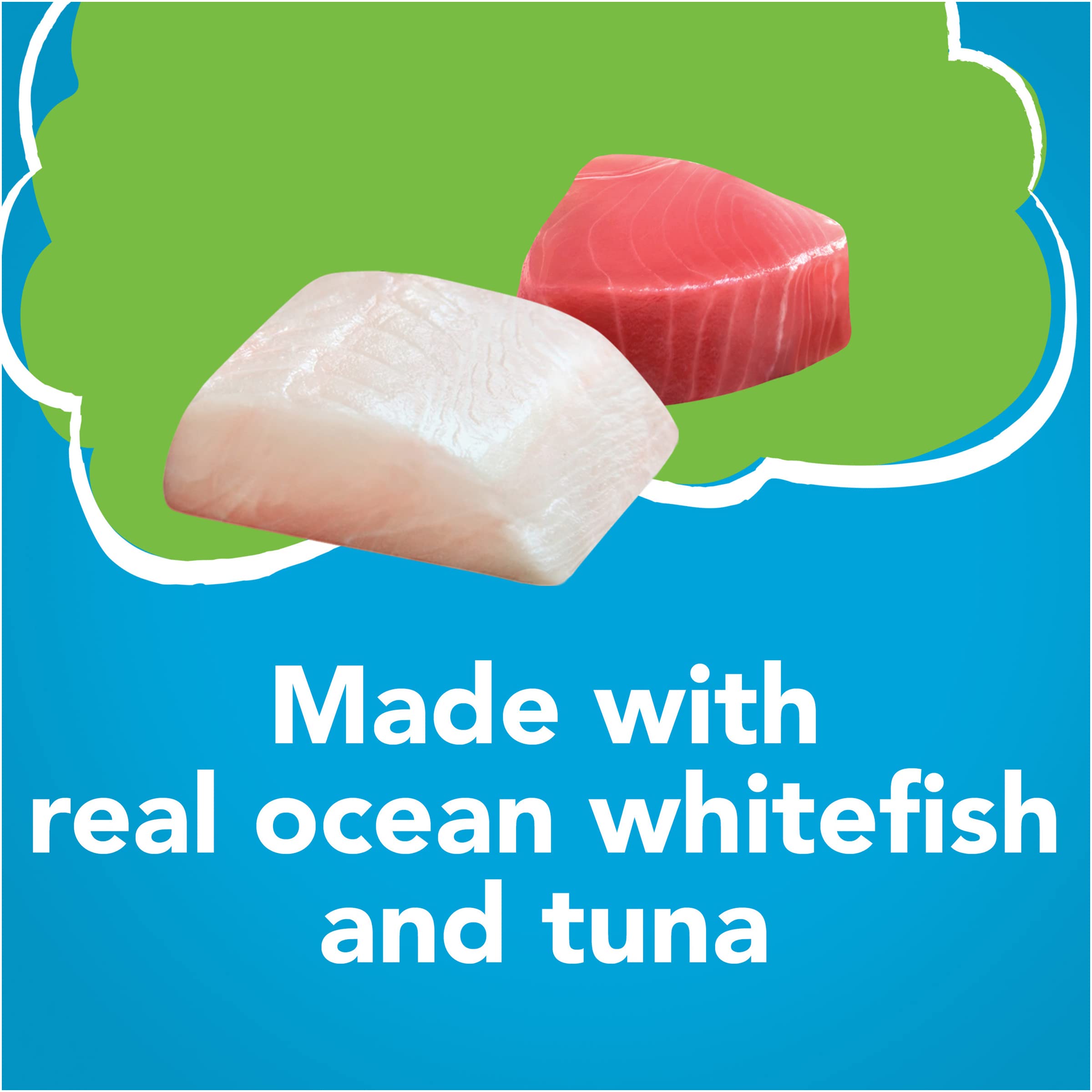 Friskies Pate Canned Wet Cat Food, Ocean Whitefish & Tuna Dinner, Contains Vitamins & Minerals, Cat Food for Kittens & Adult Cat