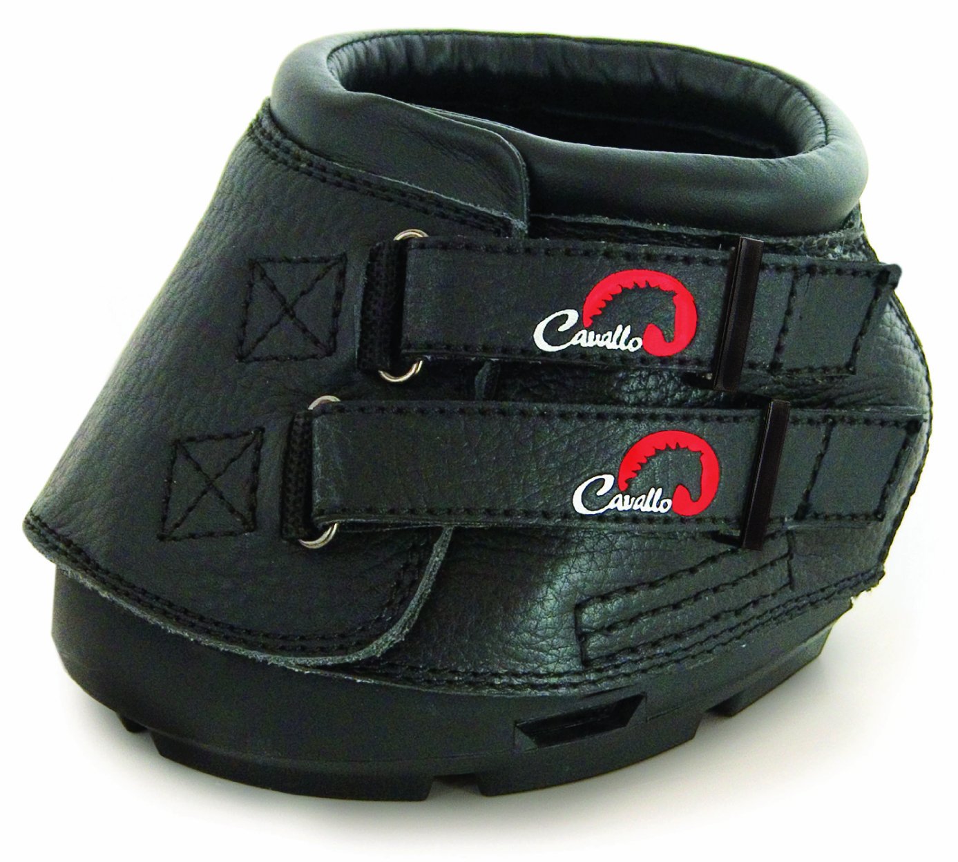 Cavallo Simple Hoof Boot For Horses, Size 3, Black
