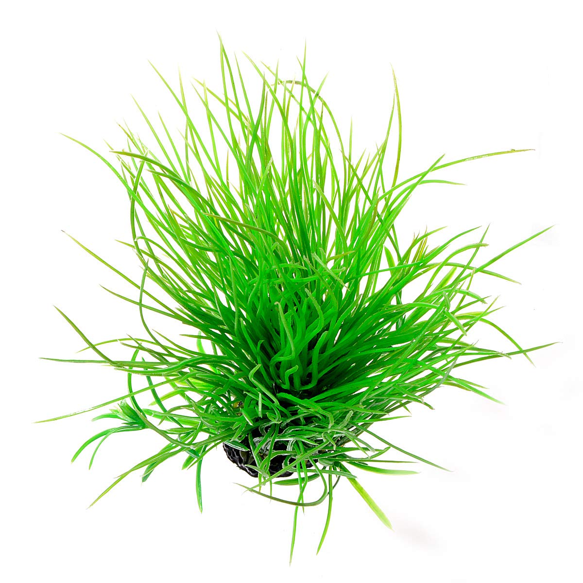 Saim Artificial Plastic Plant Decoration Long Leaf Grass Fish Tank Decor Aquarium Plants Ornament Green 1-Piece