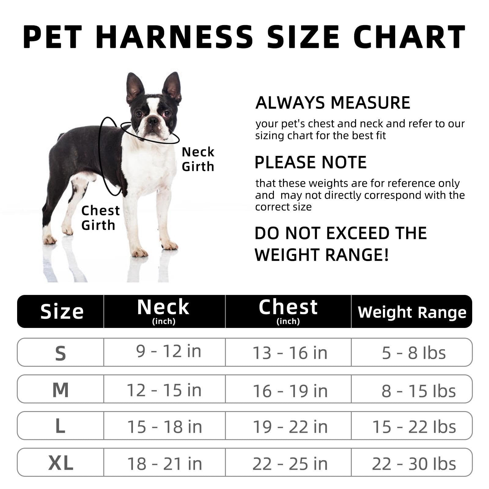 Rennaio Dog Harness No Pull, Adjustable Puppy Harness With 2 Leash Clips, Ultra Breathable Padded Dog Vest Harness, Reflective Dog Harness And Leash Set For Small And Medium Dogs (Black, M)