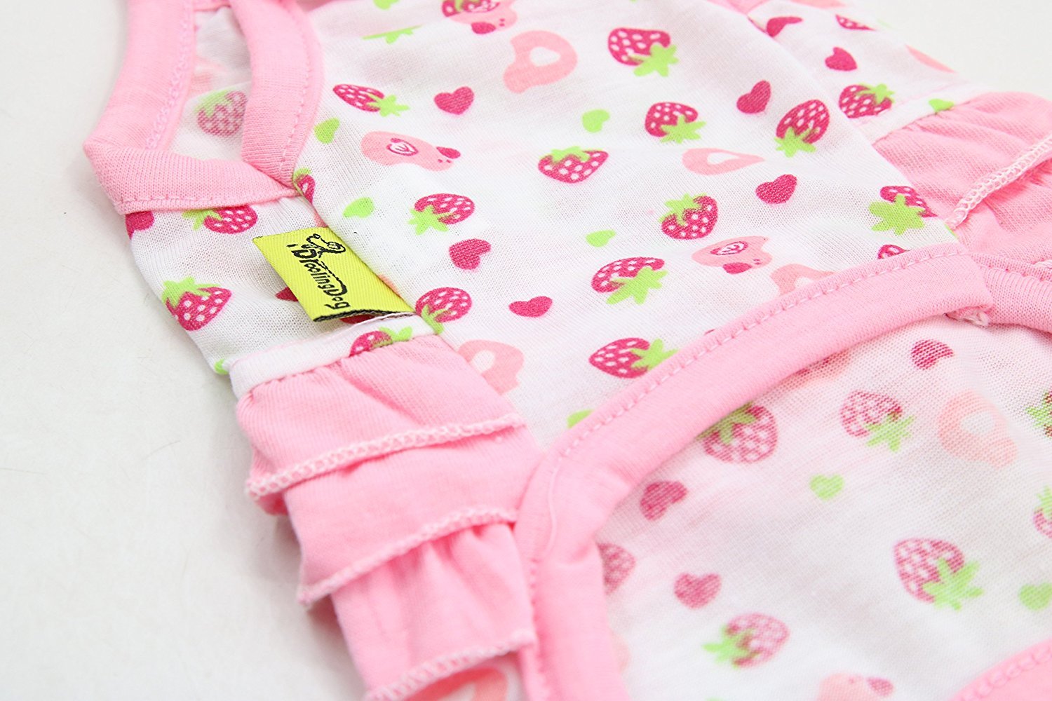 Droolingdog Pink Dog Clothes Girl Small Dog Shirts For Small Dogs Girl, Medium, Pink