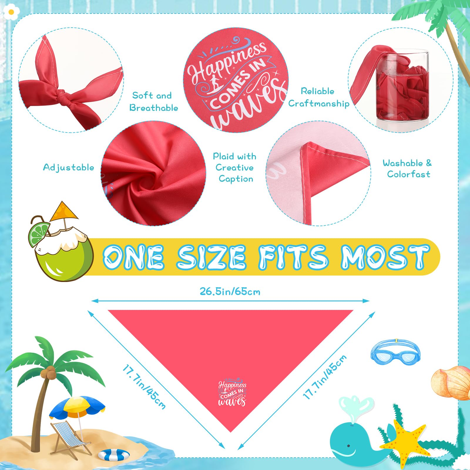 Clysee 100 Pcs Dog Bandana Bulk With Sayings Summer Pet Triangle Scarf Bibs Washable Puppy Kerchief Adjustable Grooming Supplies