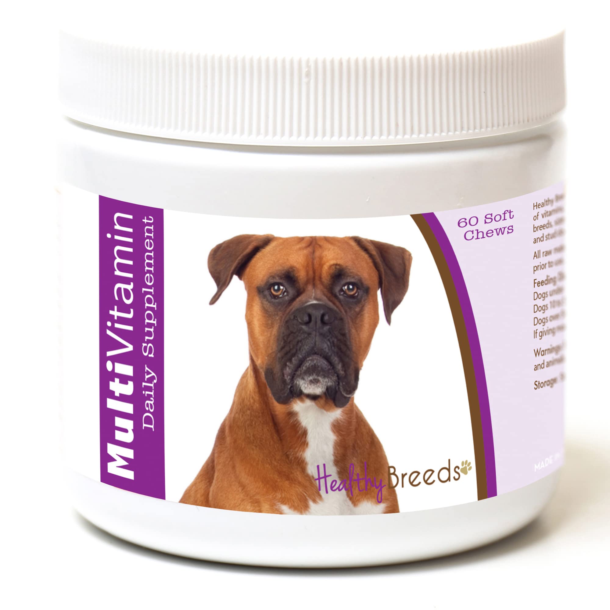 Healthy Breeds Boxer Multi-Vitamin Soft Chews 60 Count