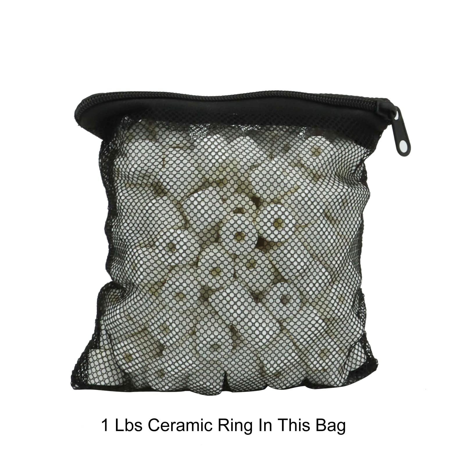 Alegi 10 Pcs Aquarium Filter Media Bags With Zipper, Mesh Reusable Bags For Aquarium Filter Media (6' X 5')