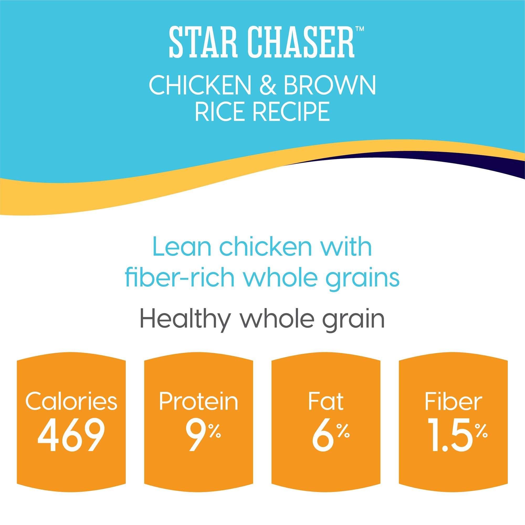 Solid Gold Canned Dog Food for Adult & Senior Dogs - Made with Real Chicken and Whole Grains - Star Chaser High Calorie Wet Dog
