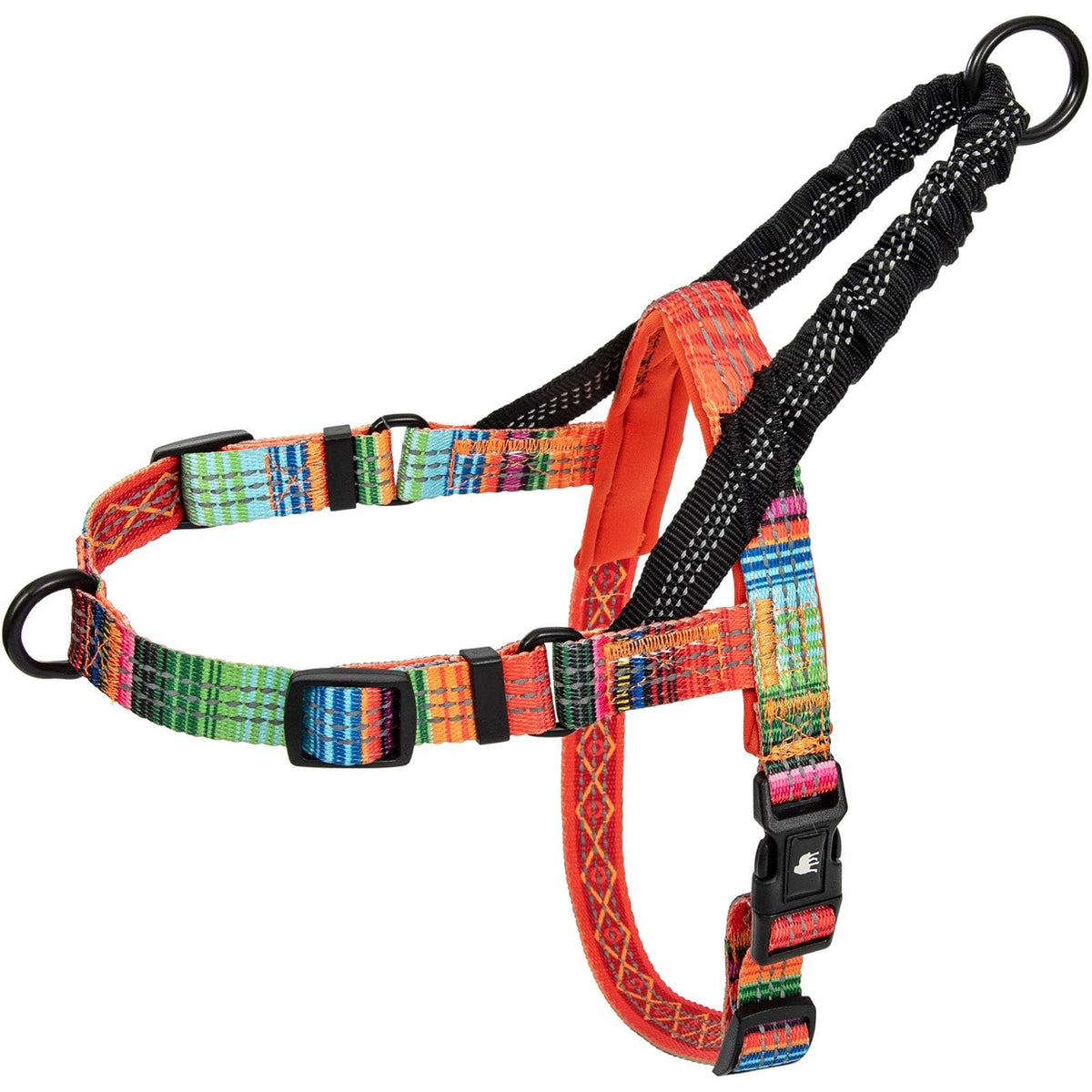 Leash Boss No Pull Dog Harness - Easy Walk For Small, Medium, Large Pets - Reflective No Pull Pet Harness With Rear And Front Cl