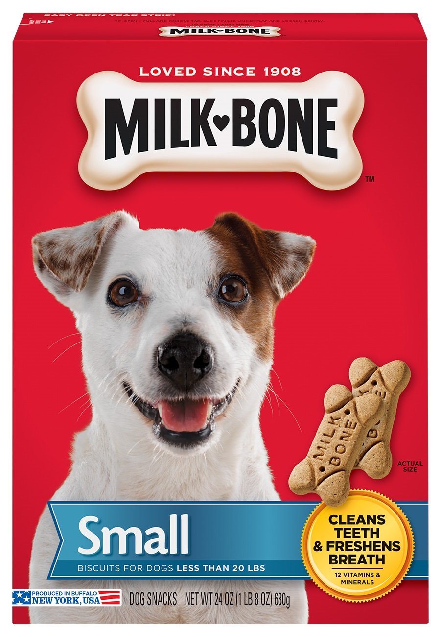 MilkBone Original Dog Treats for Small Dogs, 24 Ounce (Pack of 4)