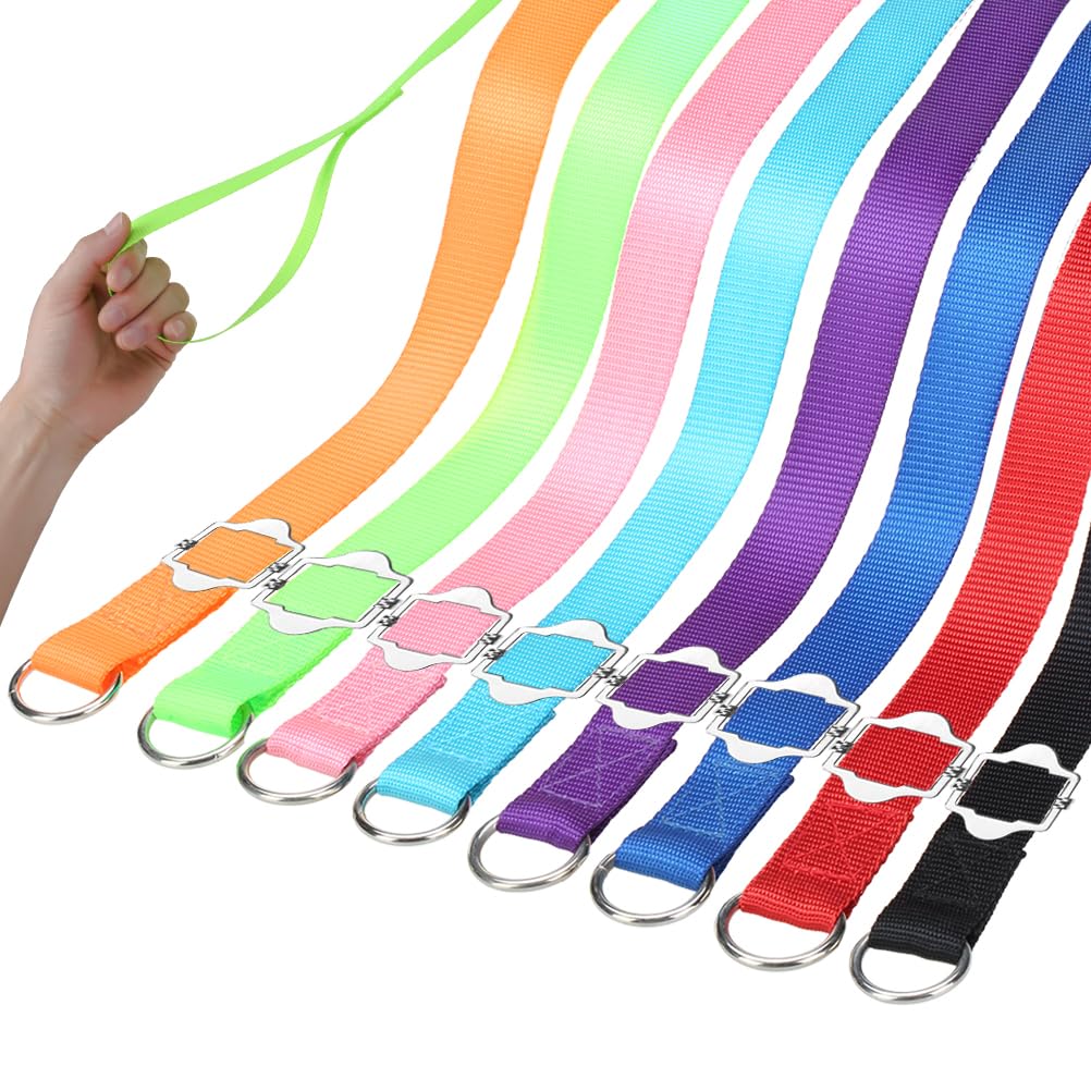 Homimp Slip Lead Dog Leash 6 Ft-8 Pcs Bulk Colors Kennel Control Leashes For Small Medium Large Dogs Puppy Animal Rescue, Groomi