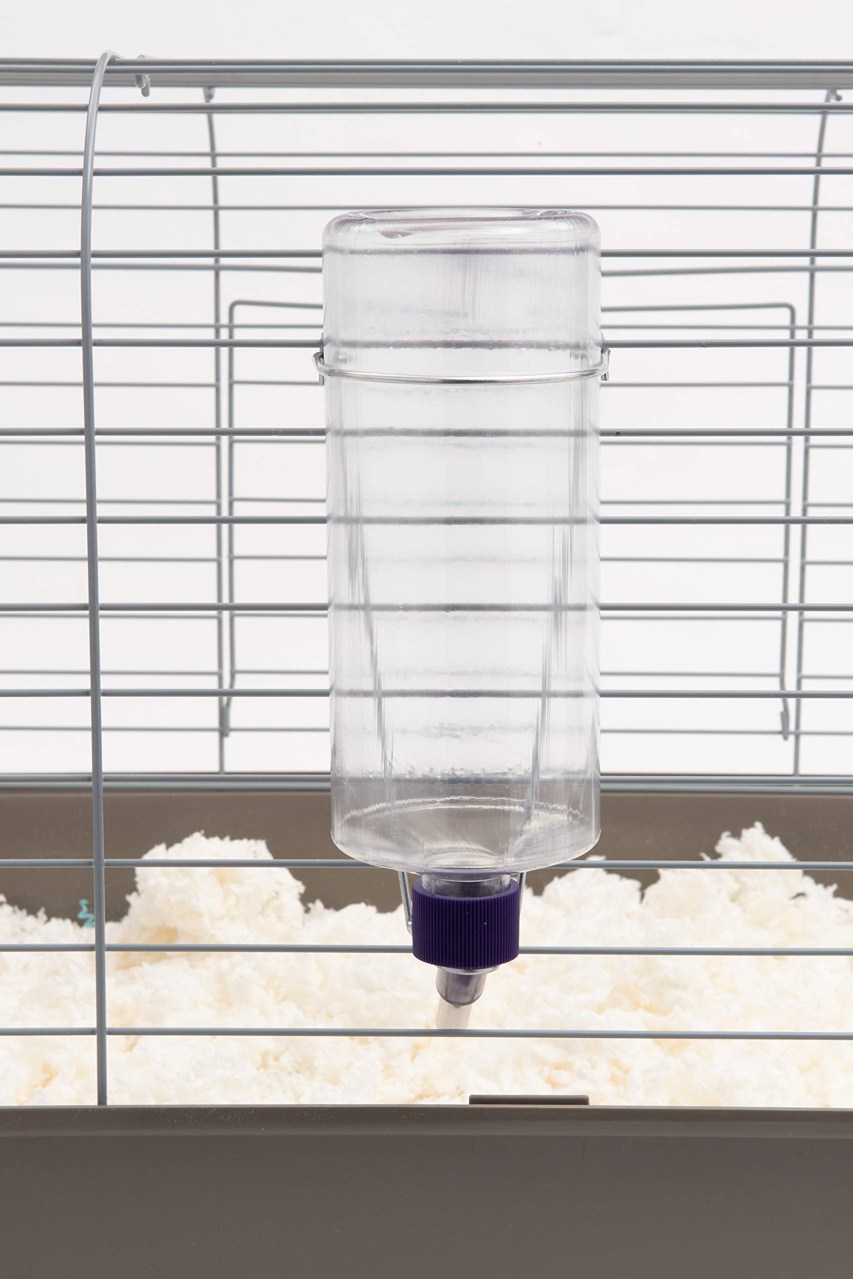 Lixit 32Oz Weather Resistant Water Bottles With Heavy Duty Mount For Rabbits And Ferrets (Clear)