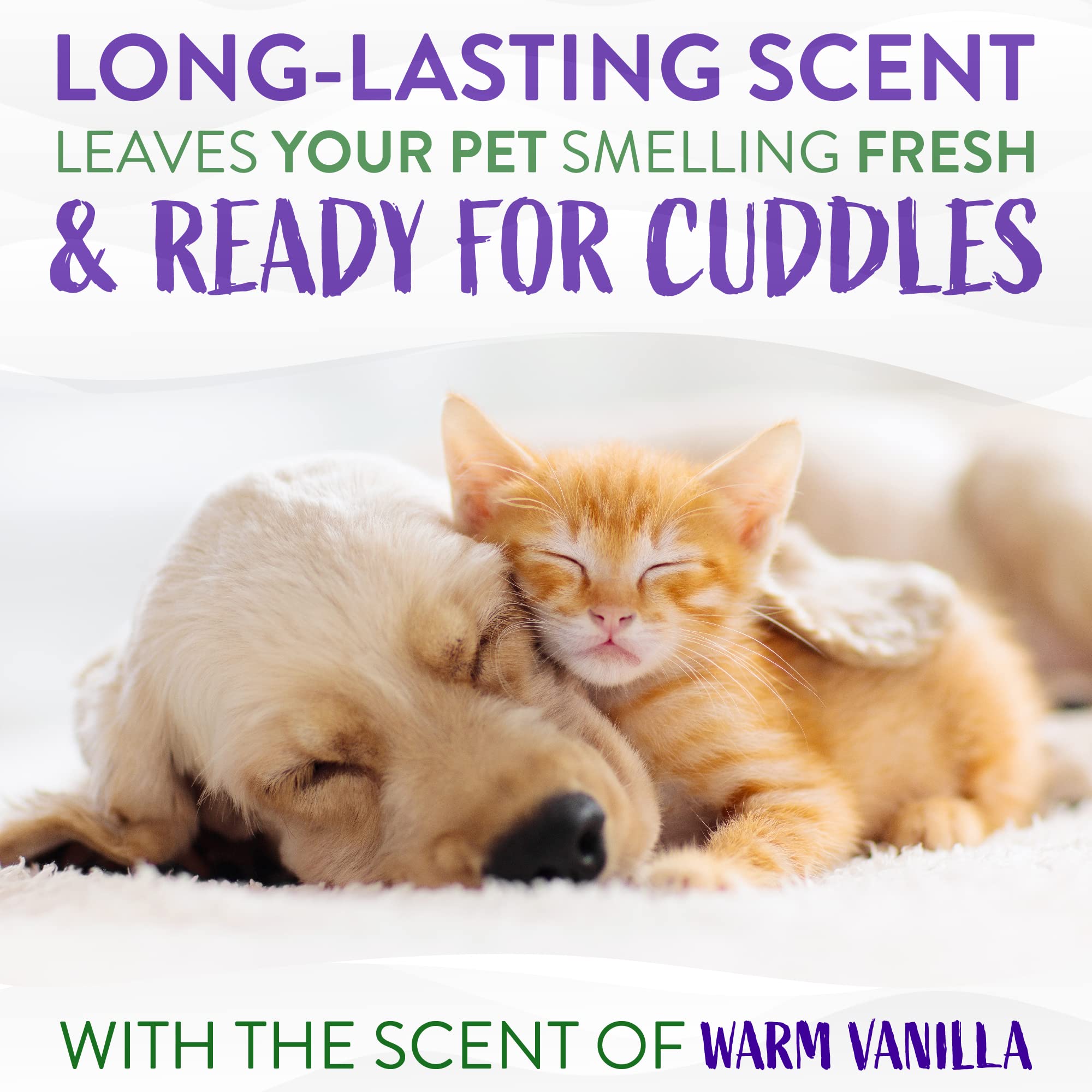 TropiClean Warm Vanilla Waterless Facial Cleanser for Dogs | Dog Foam Face Wash | Dog Face Wash Derived from Natural Ingredients
