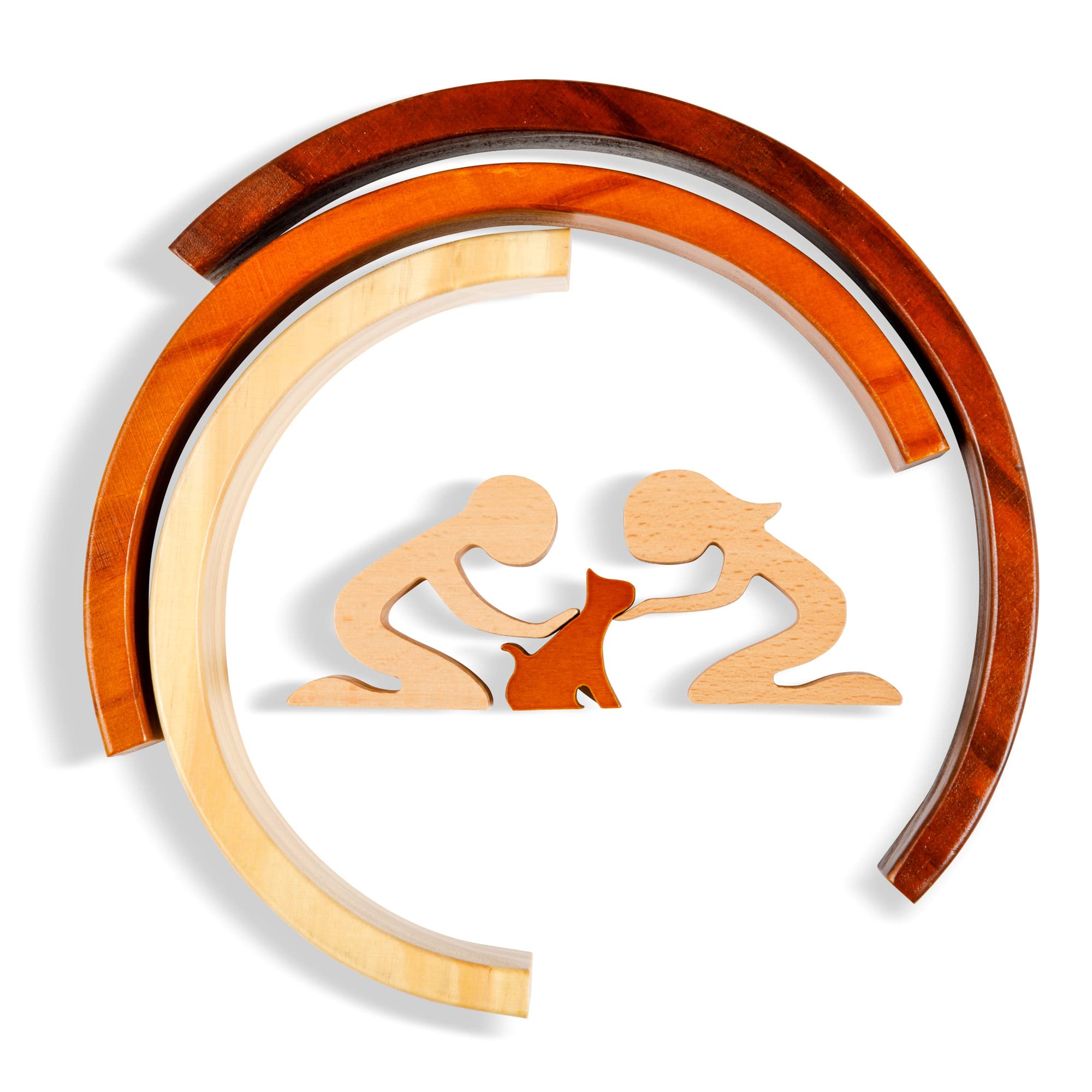 Capti Rainbow Bridge Cat Memorial Gifts, Loss Of Cat Sympathy Gift - I'Ll Meet You At The Rainbow Bridge - Pet Loss Gifts, Berea