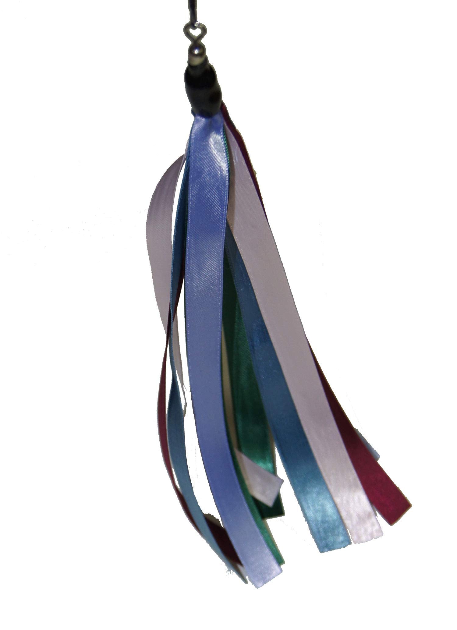 Coolcybercats Ribbon, Leather And Fur Attachment Cat Toys - Fit Wildcat And Popular Bird And Catcher Type Wands/Poles (Ribbons)