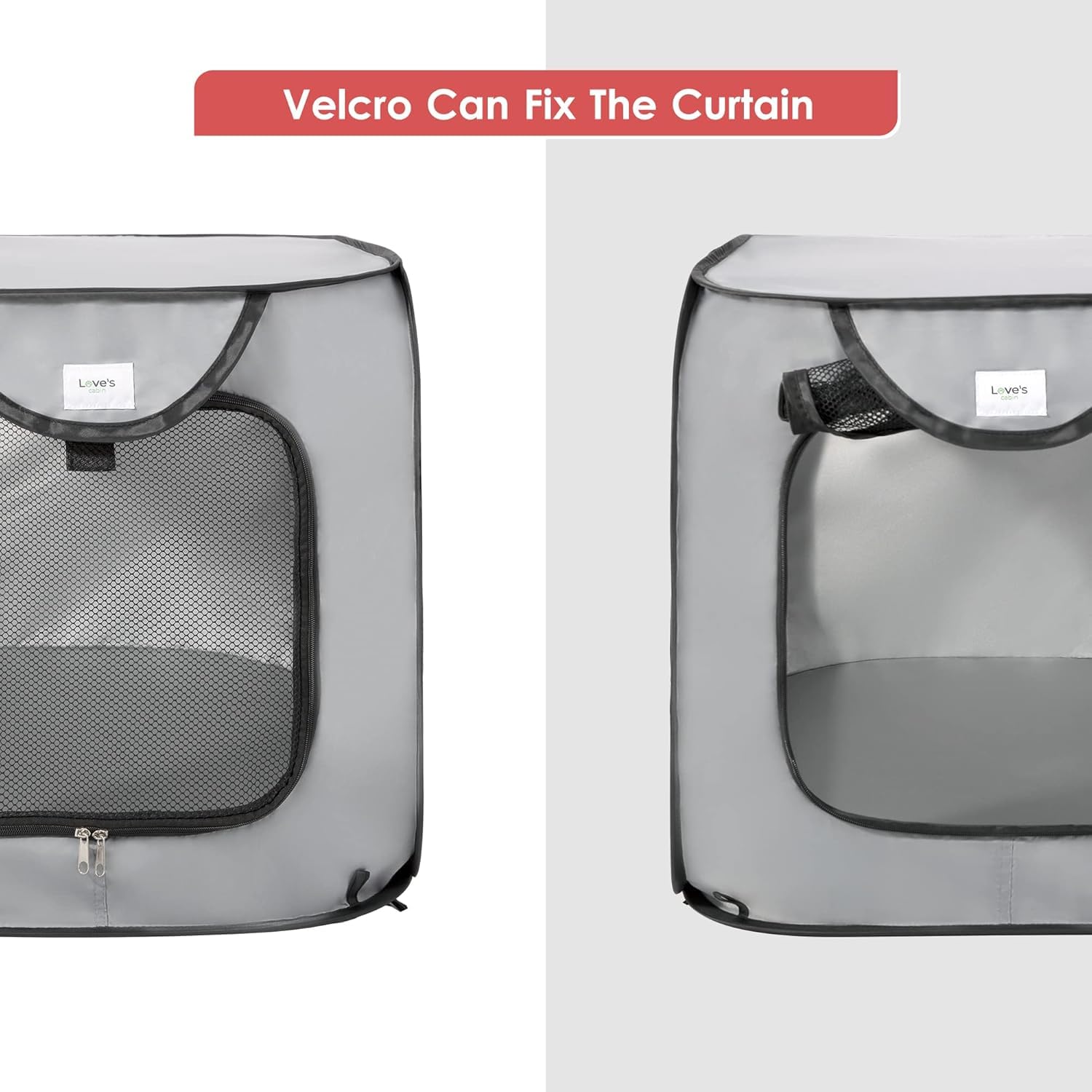 Love'S Cabin 31.5In Portable Large Dog Bed - Pop Up Dog Kennel, Indoor Outdoor Crate For Pets, Portable Car Seat Kennel, Cat Bed