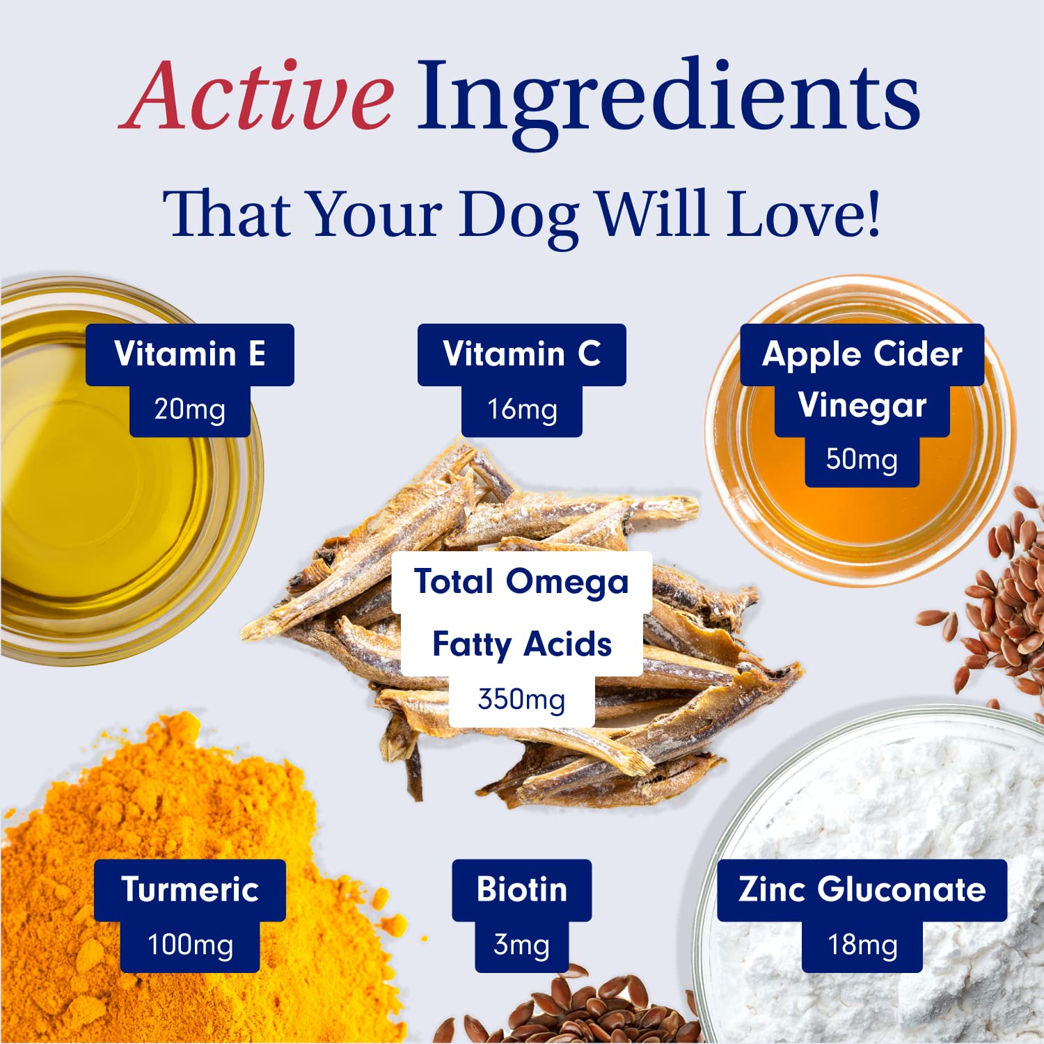 PetLab Co. Skin & Coat Chew - Optimize Scalp and Fur Condition with a Tasty Dog Chew, Packed with Beneficial Fatty Acids, Vitami