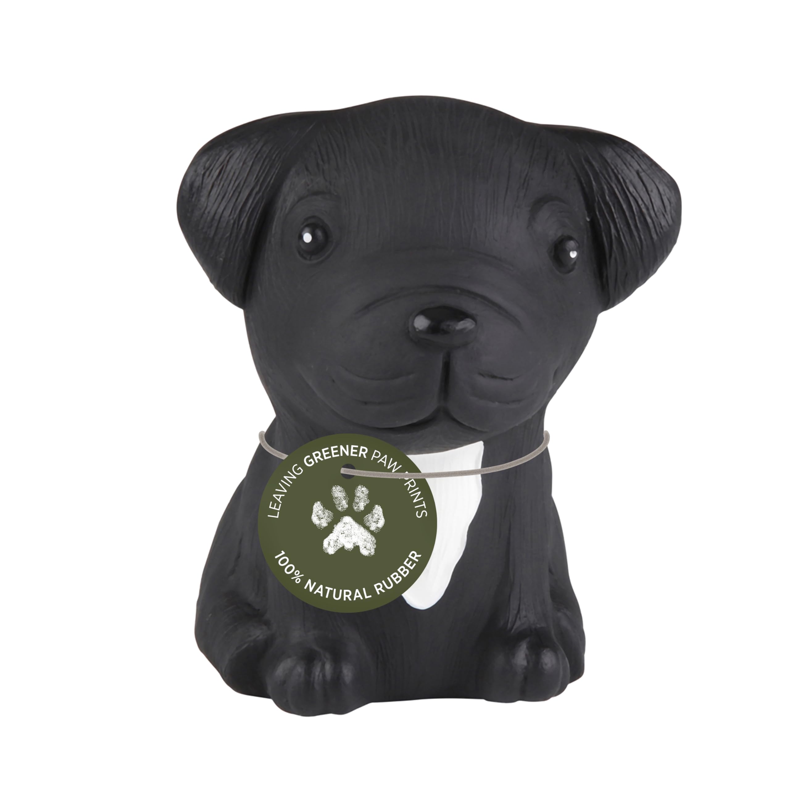 Hevea French Bulldog Breed Collection Dog Chew Toy - Natural Rubber Teething Toy For Puppies, Small, Medium And Large Dogs - Sor