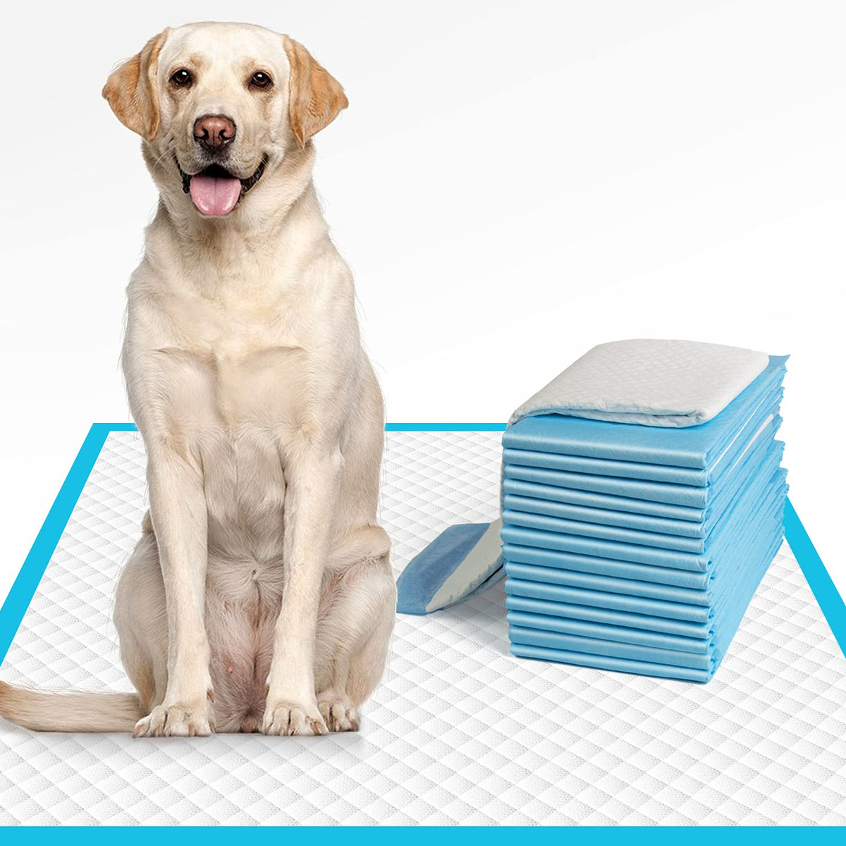 Immcute Dog Pee Pads Extra Large 28'X34', X-Large Training Puppy Pee Pads Super Absorbent & Leak-Proof, Xl Disposable Pet Piddle Pad And Potty Pads For Dogs, Puppies, Doggie (Xlarge:28'*34'- 30 Ct)