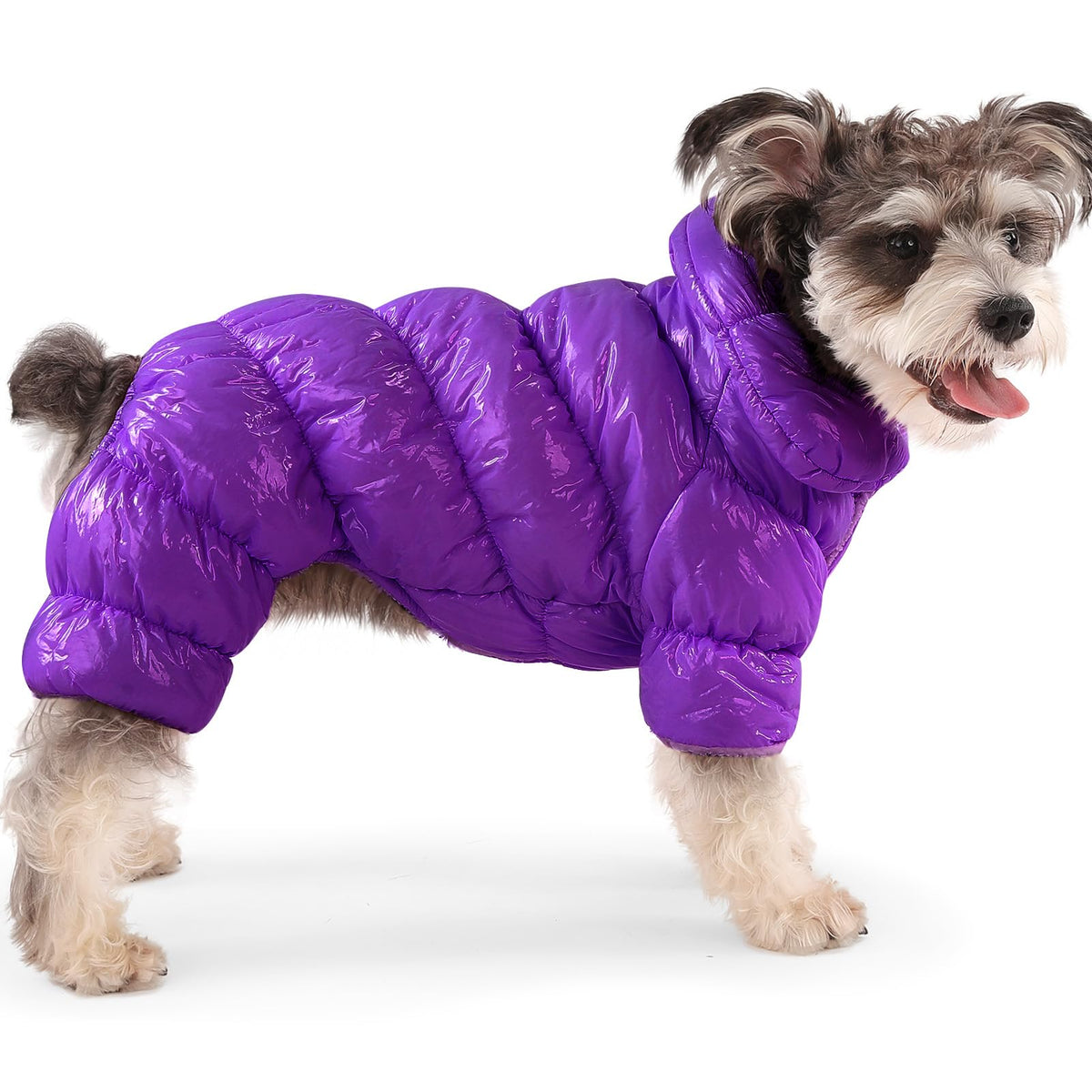 Aofitee Dog Coat, Waterproof Dog Jacket For Winter, Fullbody Dog Coats Snowsuit, Windproof Puppy Down Jacket Puffer Coat, Fleece
