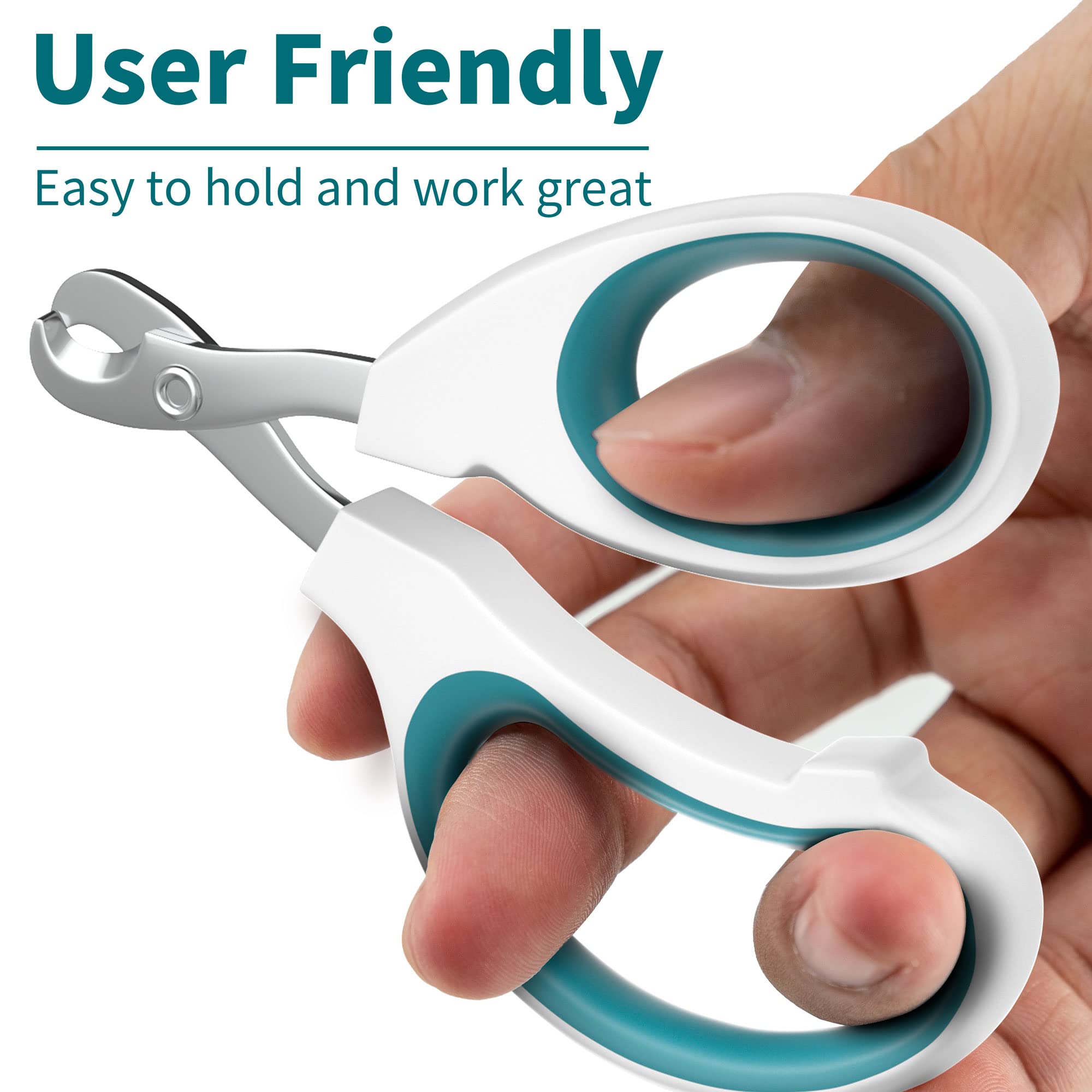 Cat Nail Clipper, Claw Trimmer Made Of Stainless Steel, Clean Cut, No Shred, Mirror Finish. Small Animal Nail Clippers For Cats, Kittens, Bunny, Puppy, Rabbit, Gatos, And More