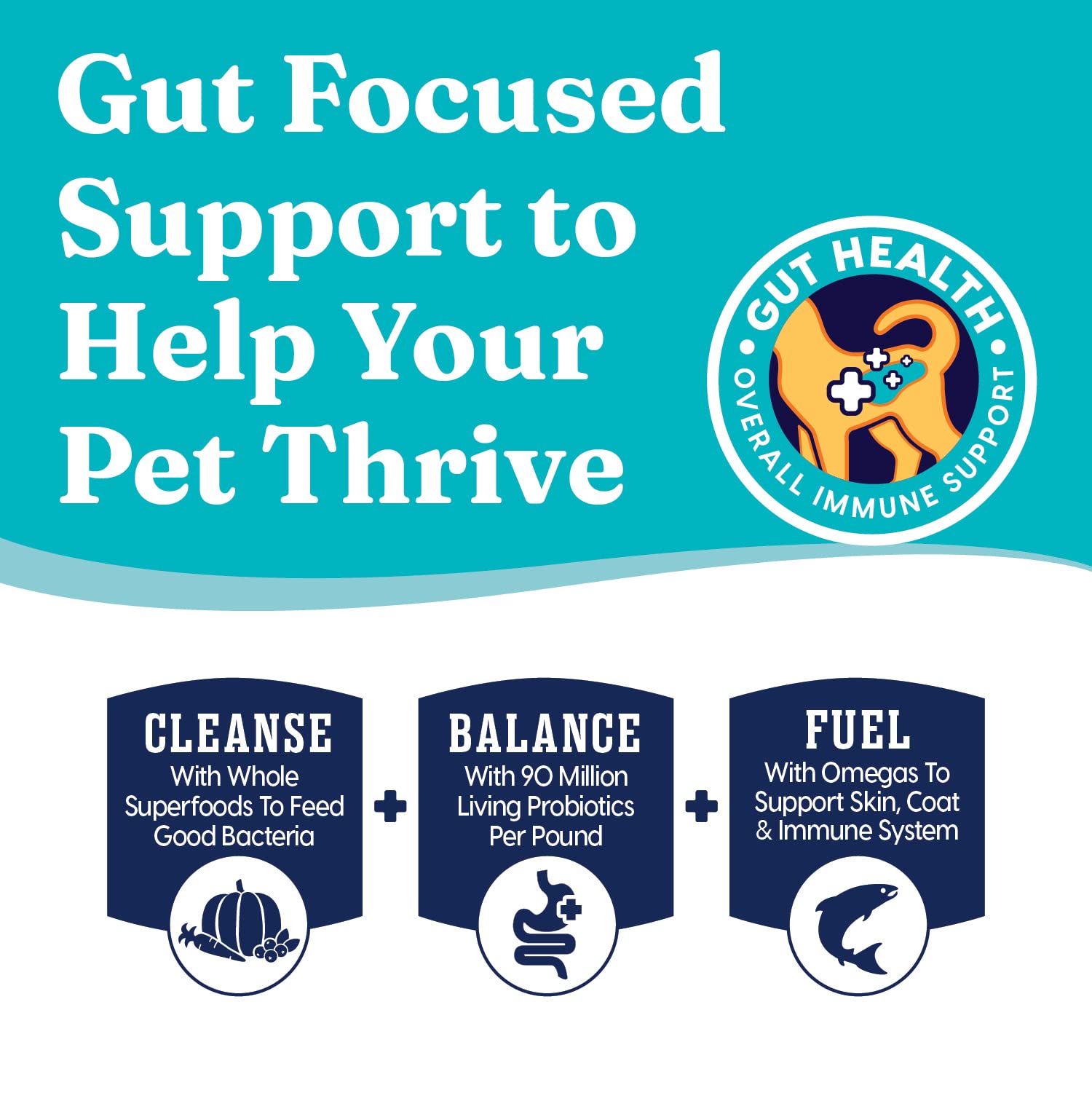 Solid Gold, Hund-N-Flocken, Dog Food Dry with Lamb, Rice and Omega 3 Fish Oil for Dogs, Probiotics, 24 LB