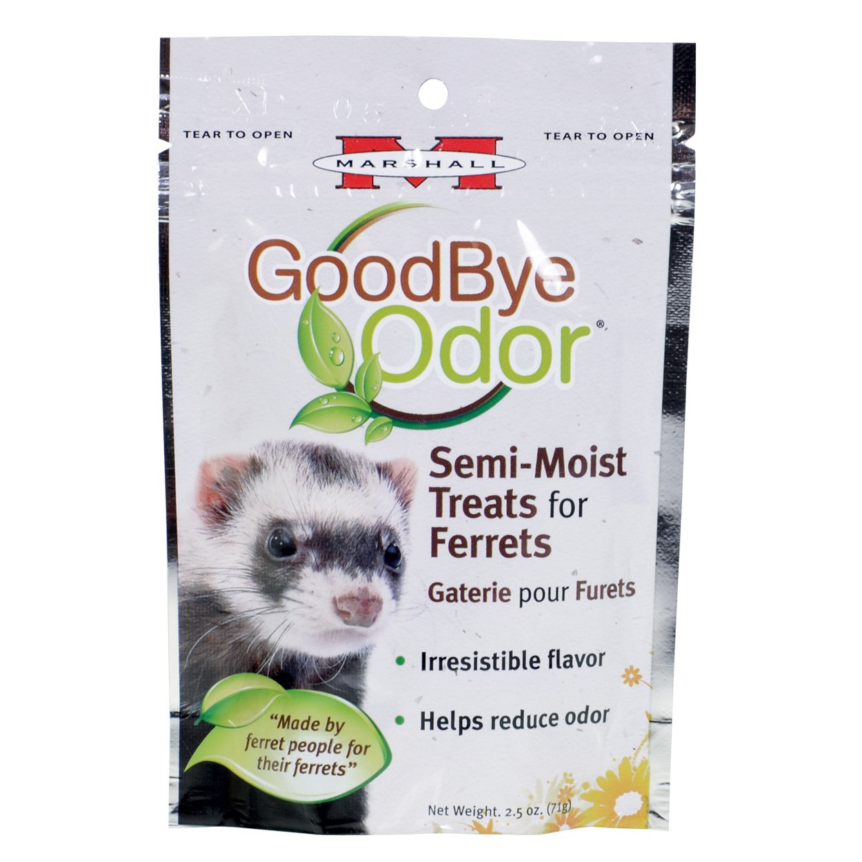 MA 2.5OZ GOODBYE ODOR FER TREAT