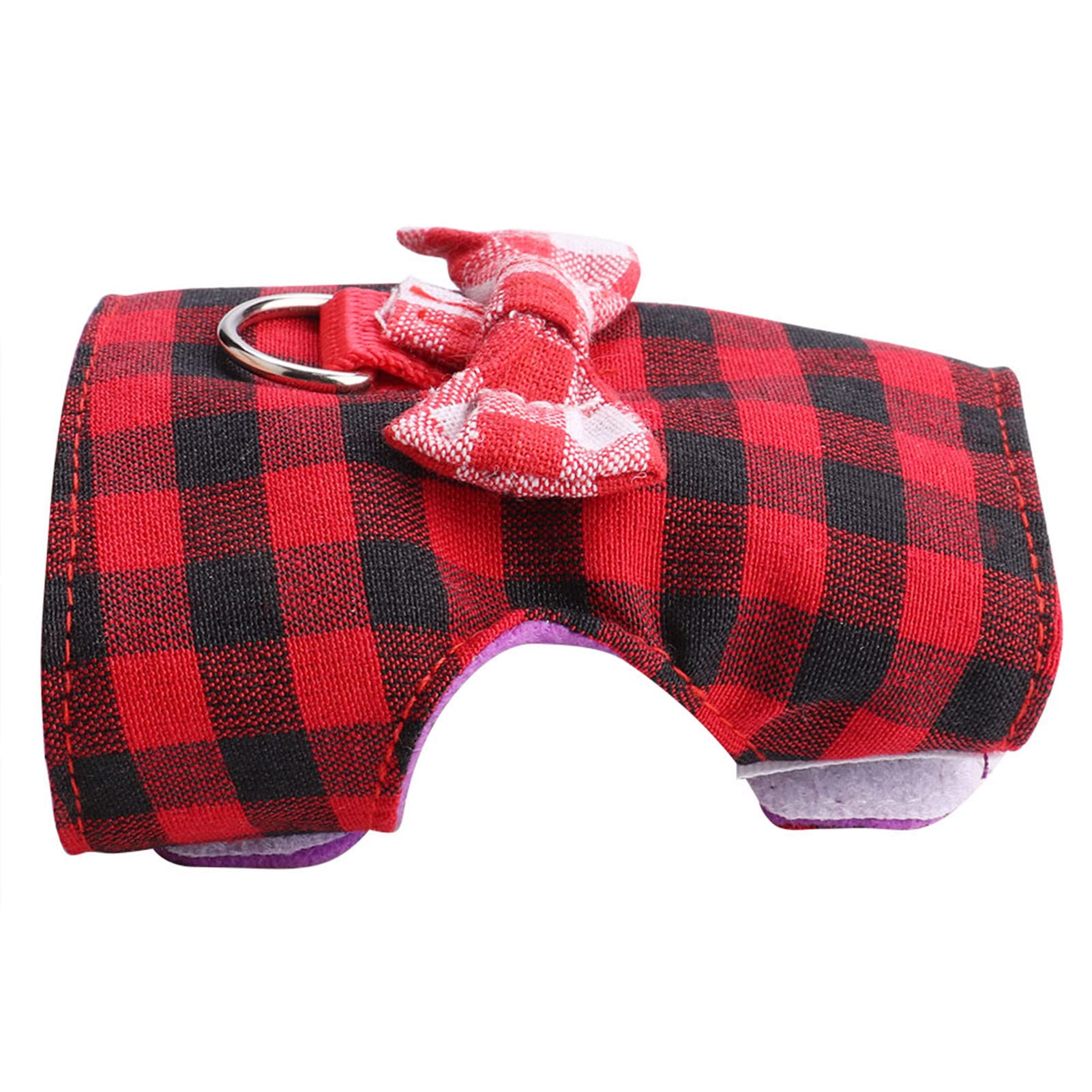 Keenso 2 Pcs Hamster Leash Harness, Comfort Puppy Harness And Leash, Small Animal Chest Strap For Small Pets(M), Black, Red, Blu