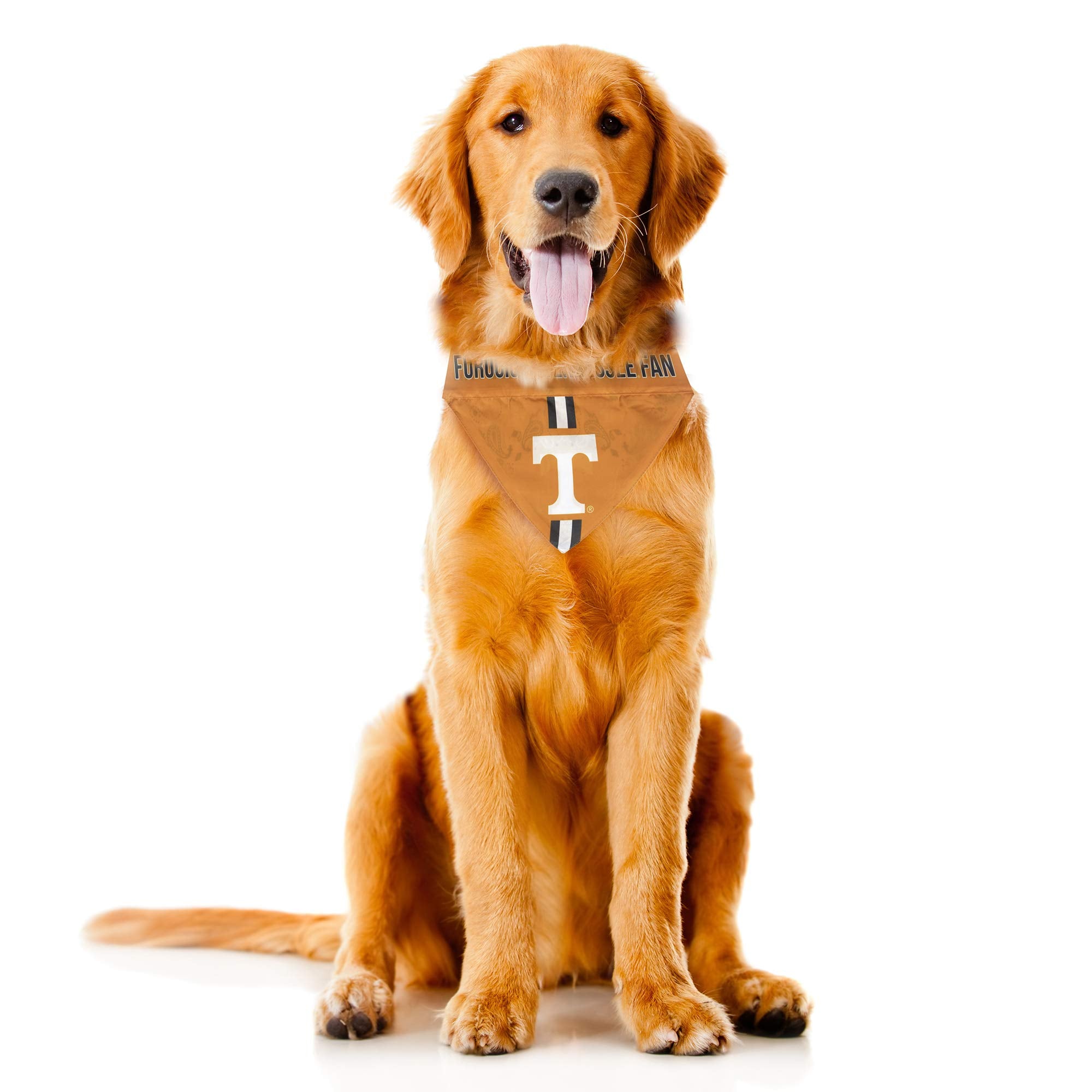 Littlearth Unisex-Adult Ncaa Tennessee Volunteers Pet Bandana, Team Color, X-Large