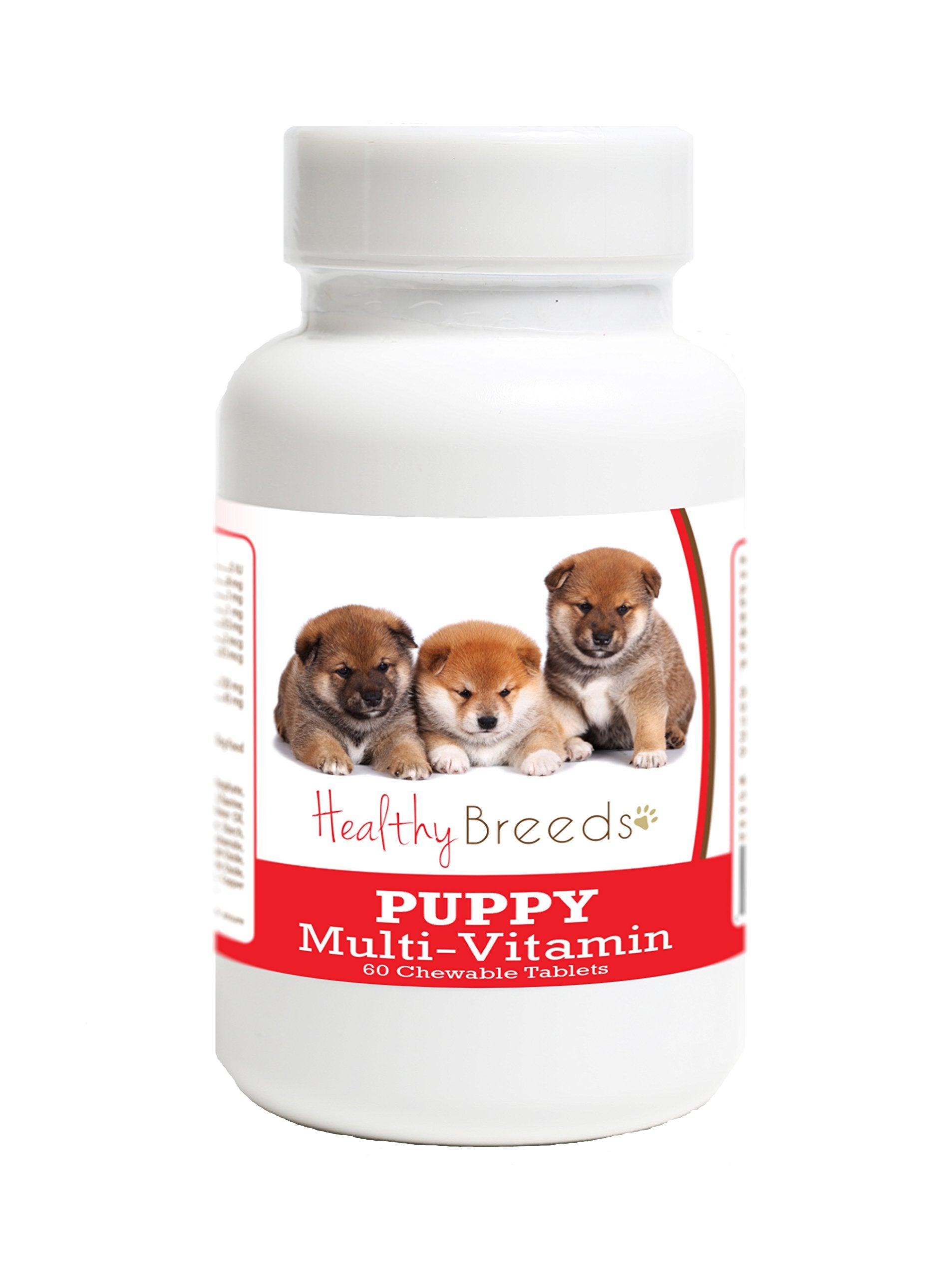 Healthy Breeds Shiba Inu Puppy Dog Multivitamin Tablet 60 Count