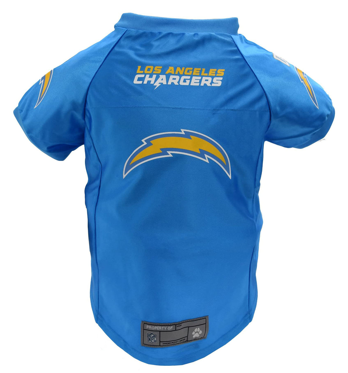 Littlearth Unisex-Adult Nfl Los Angeles Chargers Premium Pet Jersey, Team Color, X-Large