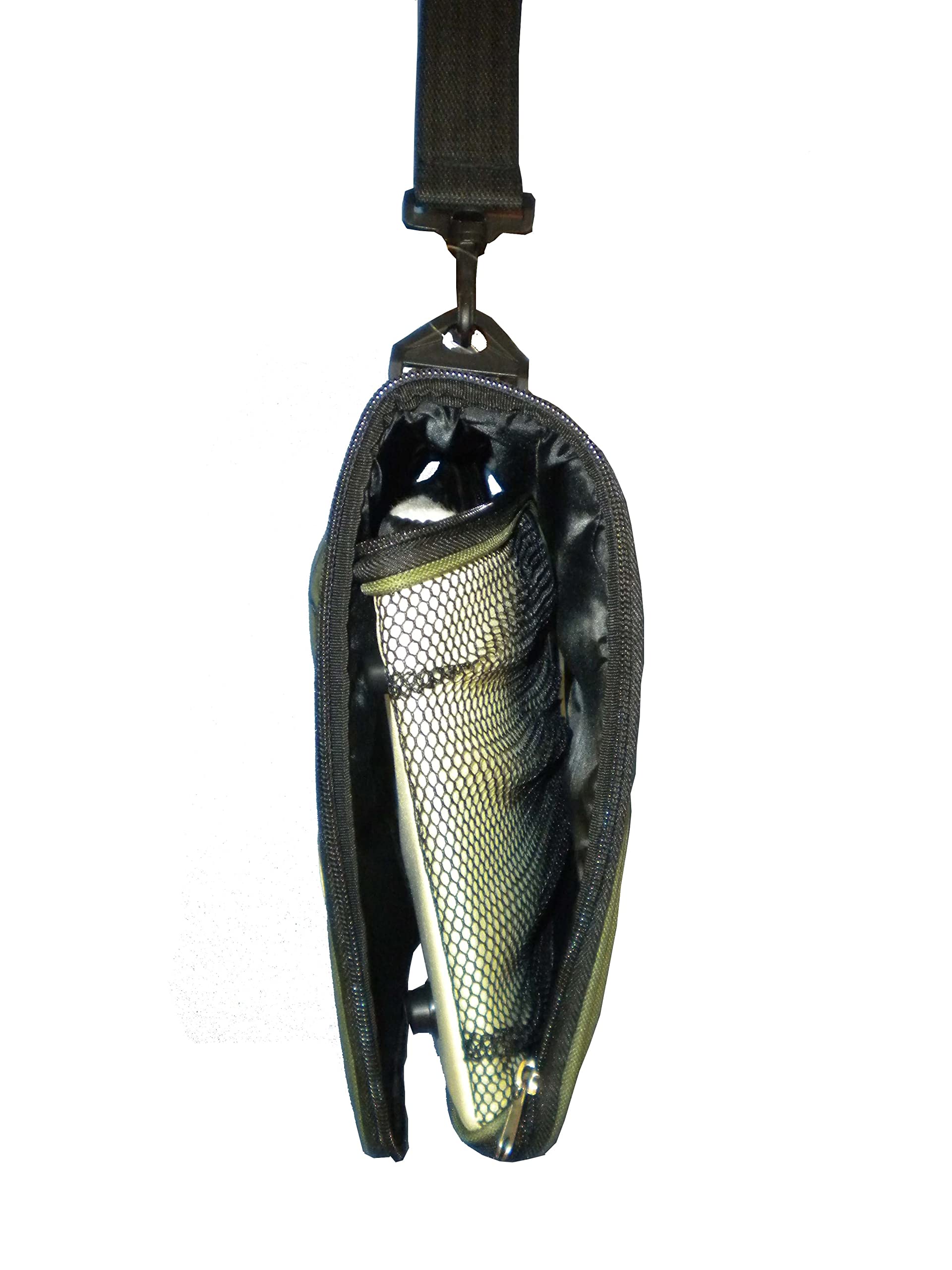 Pet Life Airline Approved Collapsible Zippered Folding Sporty Mesh Travel Fashion Pet Dog Carrier Crate, Medium, Green & Khaki