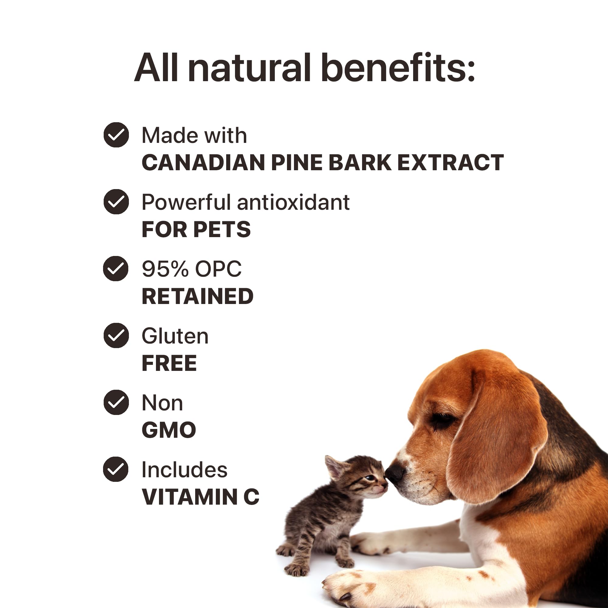 Essiac International Tru-Pine for Pets, 60 Capsules