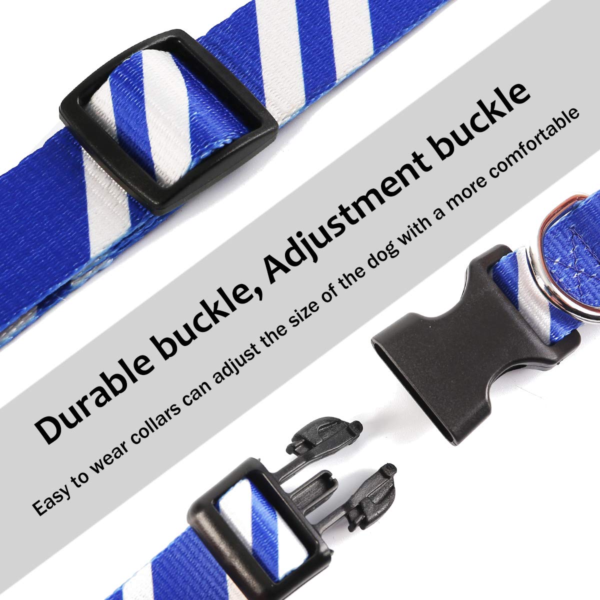 Coomour 2Pcs Halloween Dog Collar Pet Cat Puppy Wizard School Printing Adjustable Collars With Funny Leash For Pets Dogs Cats Sm
