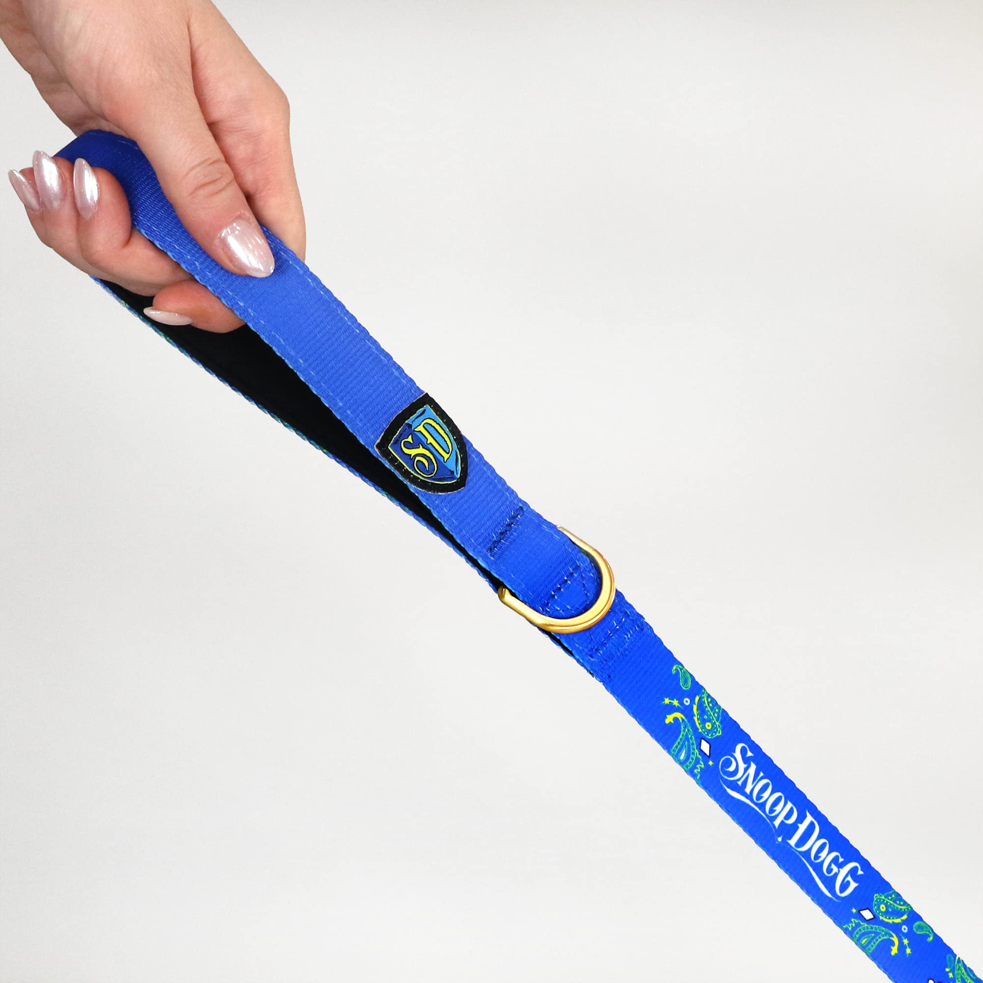 Snoop Doggie Doggs Deluxe Pet Leash, Halftime, 60 X 1 Inch